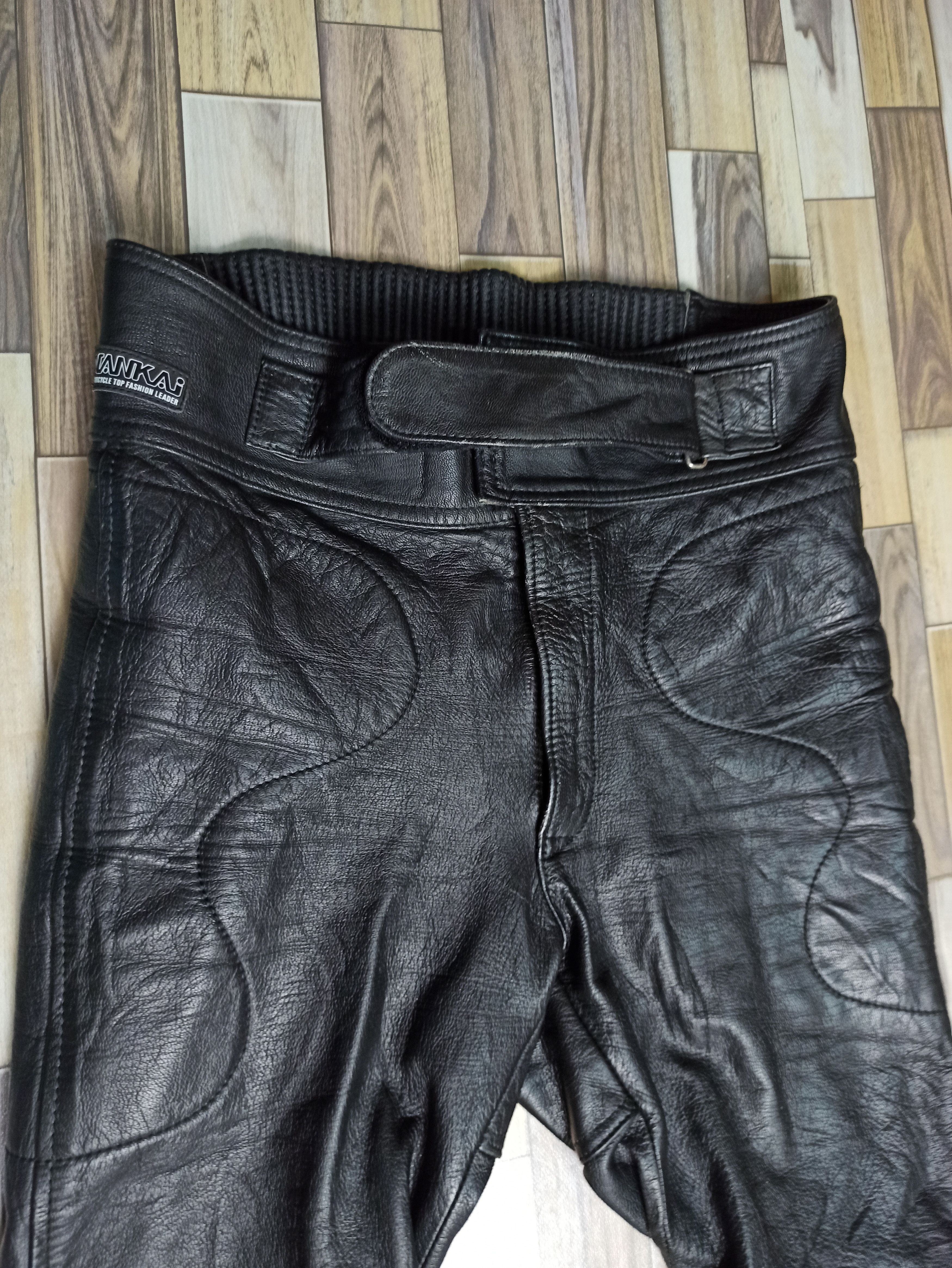 Leather 🔥STEALS🔥 Nankai Japan Motorcycle Racing Leather Pants Size US 32 / EU 48 - 6 Thumbnail