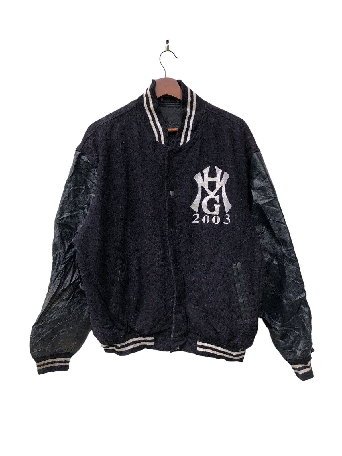 VTG JAPANESE BRAND HMG 2003 VARSITY JACKET