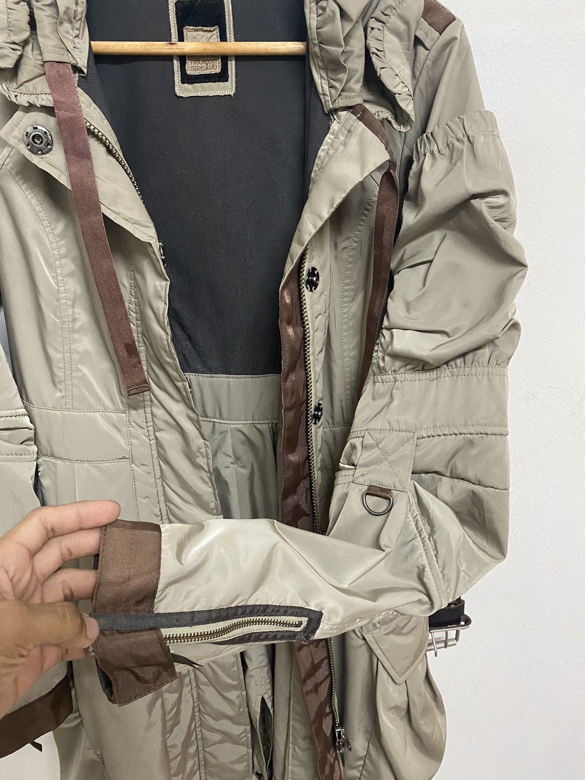 Marithe + Francois Girbaud 🔥 Marithe Francois Girbaud Maximalist Parachute Jacket Size L / US 10 / IT 46 - 5 Thumbnail