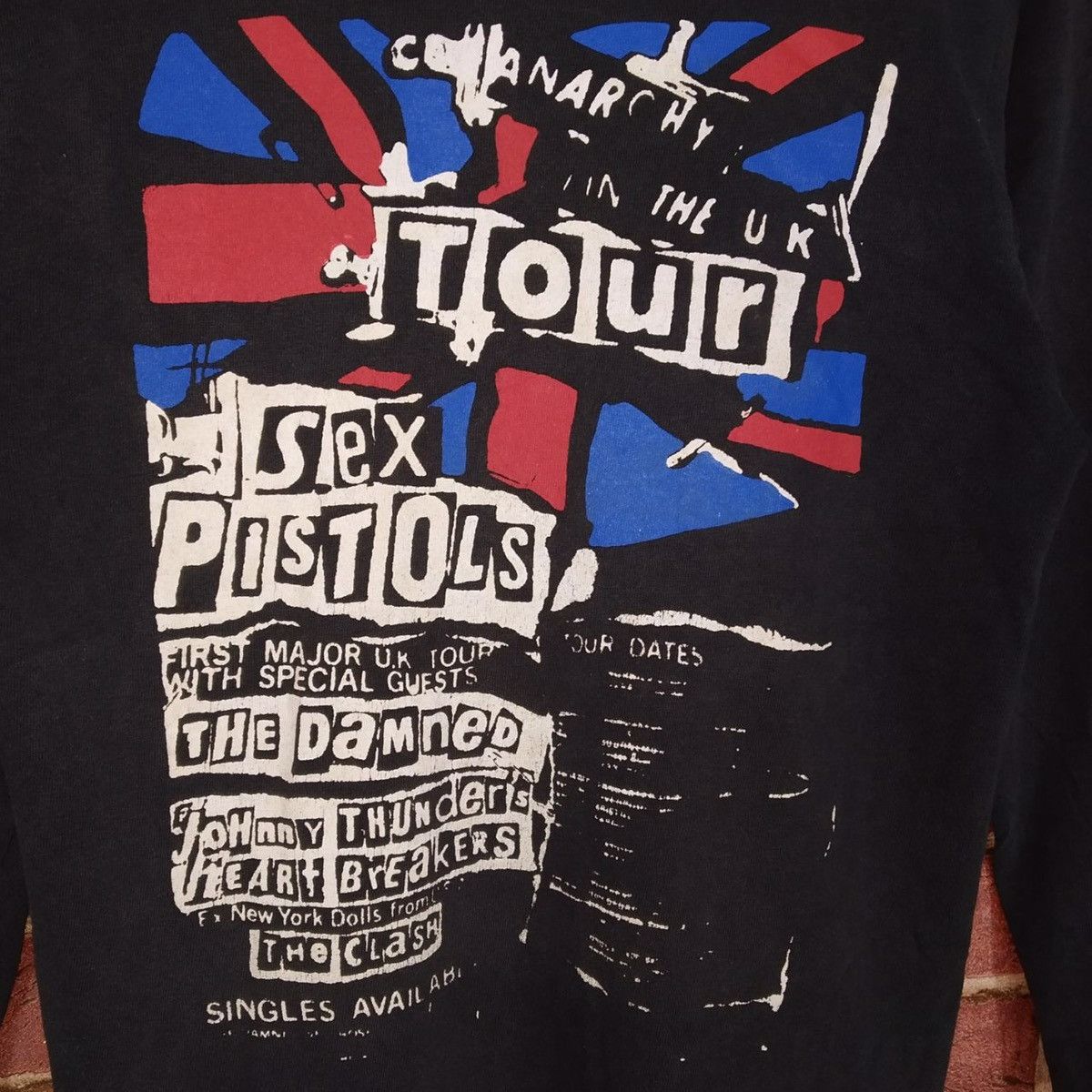 Band Tees Vintage Anarchy In The UK Tour Punk Sex Pistol The Damned Size US S / EU 44-46 / 1 - 3 Thumbnail