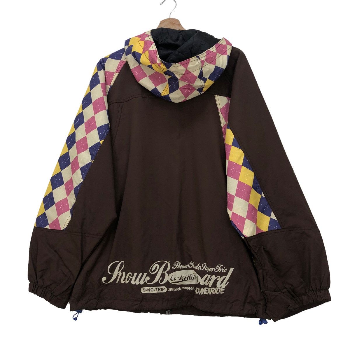 Japanese Brand Vtg Le Rhythm Snowboarding Plaids Multicolour Jacket Size US L / EU 52-54 / 3 - 3 Thumbnail