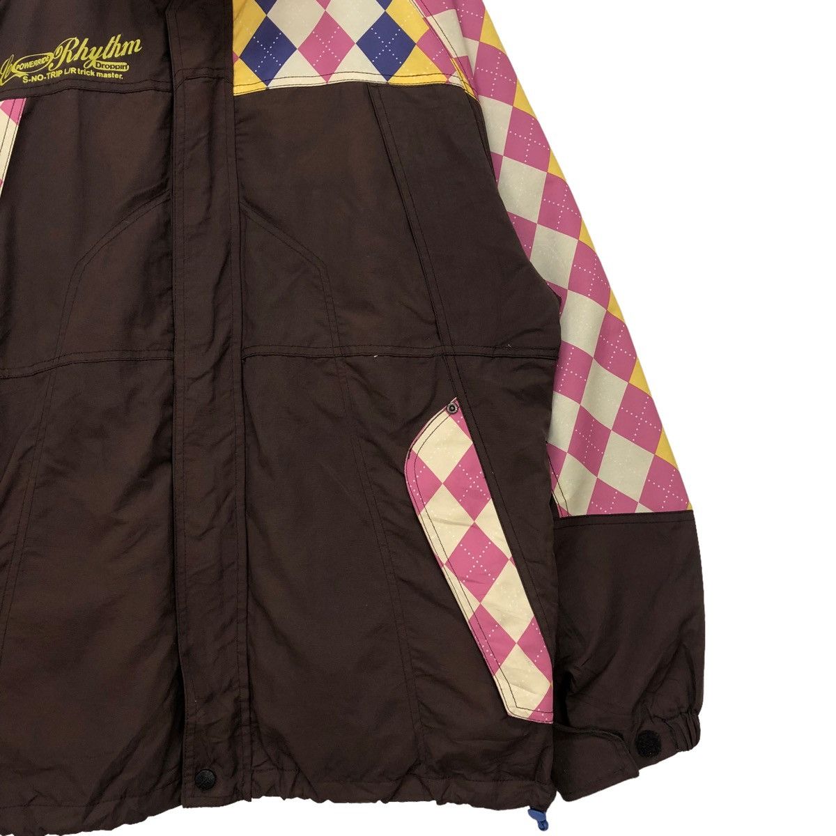 Japanese Brand Vtg Le Rhythm Snowboarding Plaids Multicolour Jacket Size US L / EU 52-54 / 3 - 7 Thumbnail
