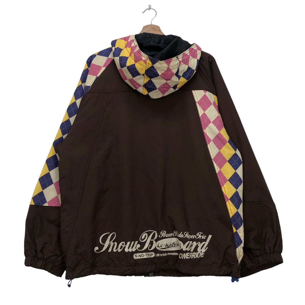 Japanese Brand Vtg Le Rhythm Snowboarding Plaids Multicolour Jacket Size US L / EU 52-54 / 3 - 2 Thumbnail