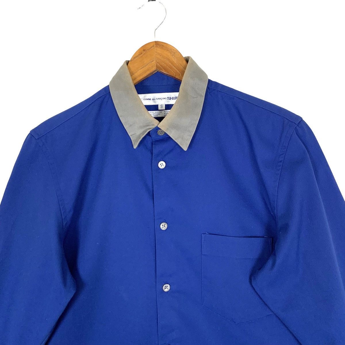 Comme des Garcons SHIRT Vintage Comme Des Garcons Long Sleeve Man Shirt Size US S / EU 44-46 / 1 - 2 Thumbnail