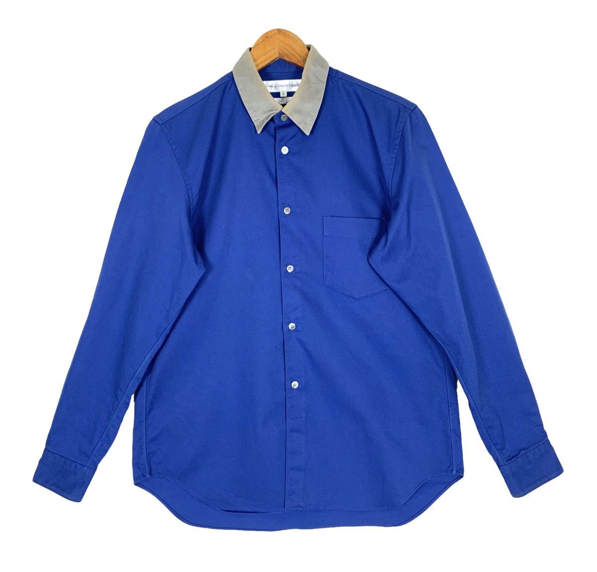 Comme des Garcons SHIRT Vintage Comme Des Garcons Long Sleeve Man Shirt Size US S / EU 44-46 / 1 - 1 Thumbnail