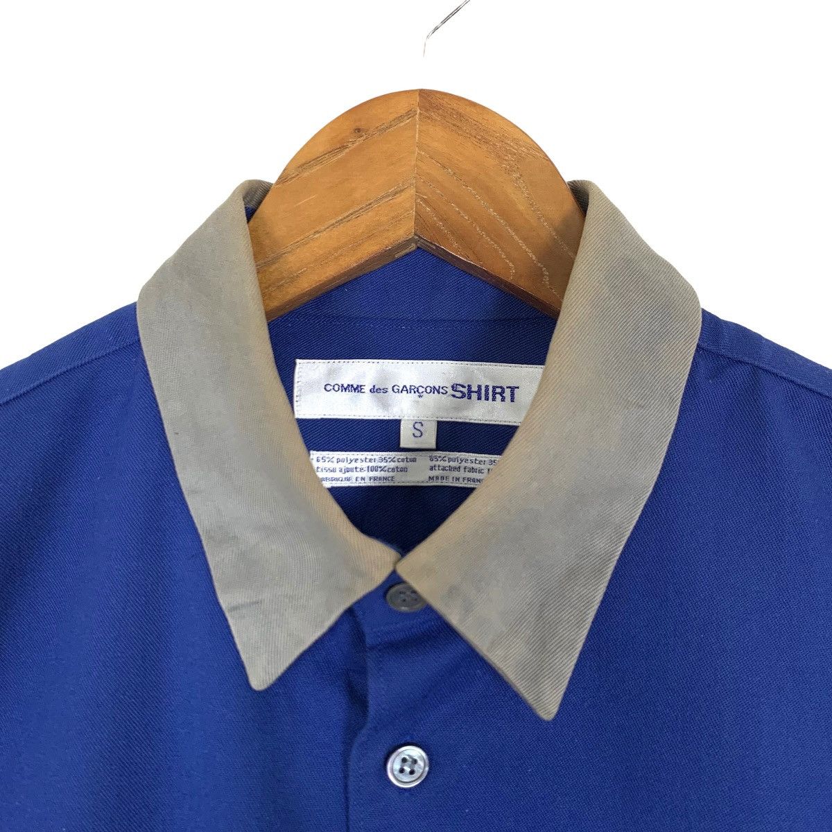 Comme des Garcons SHIRT Vintage Comme Des Garcons Long Sleeve Man Shirt Size US S / EU 44-46 / 1 - 8 Thumbnail