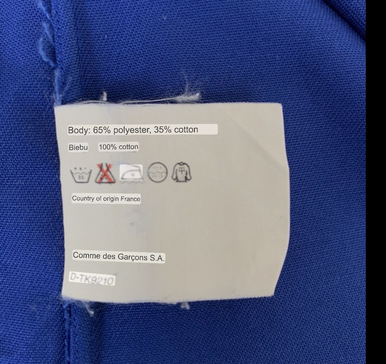 Comme des Garcons SHIRT Vintage Comme Des Garcons Long Sleeve Man Shirt Size US S / EU 44-46 / 1 - 12 Thumbnail