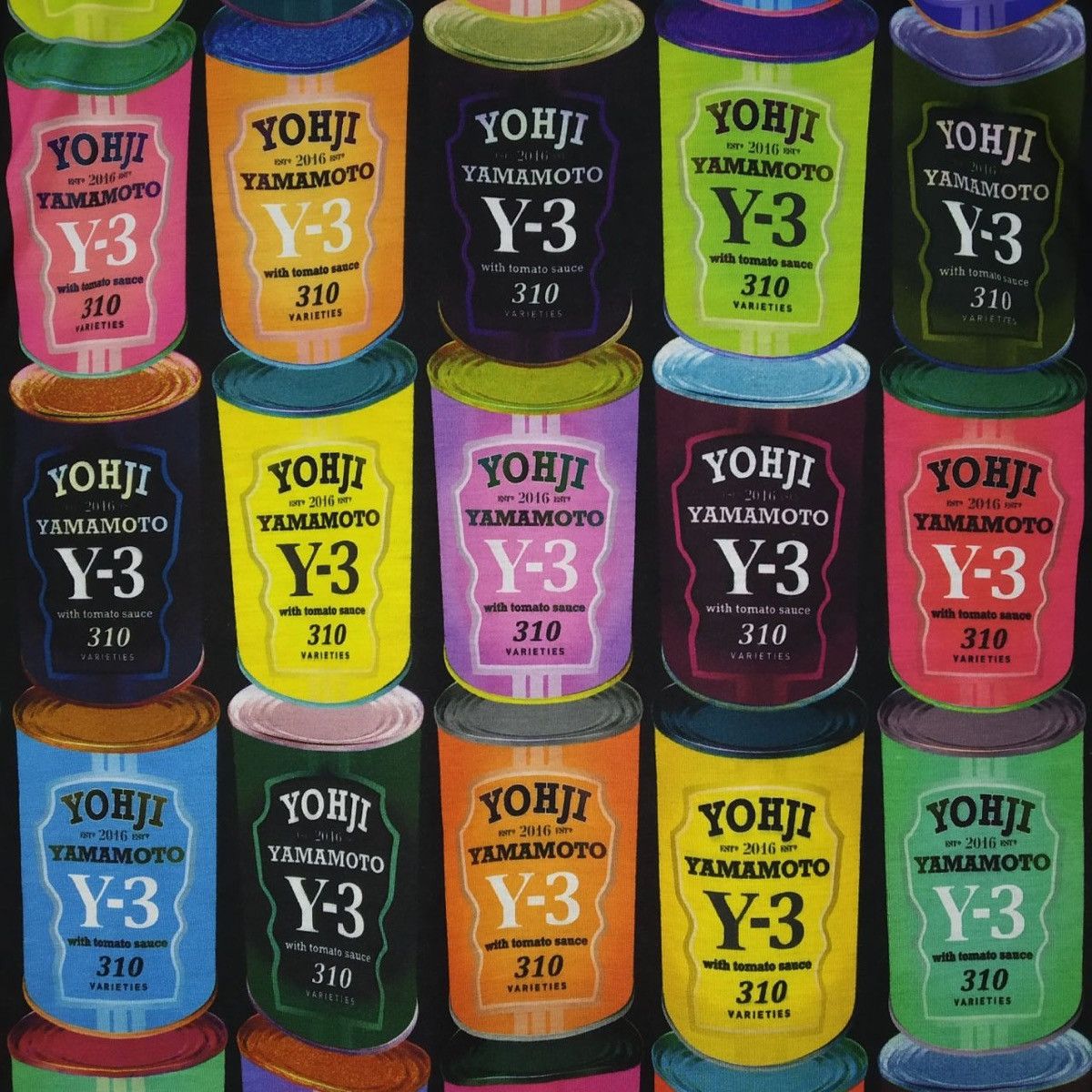 Adidas Adidas Collaboration Yohji Yamamoto Y-3 Colourful Tee Size US M / EU 48-50 / 2 - 3 Thumbnail