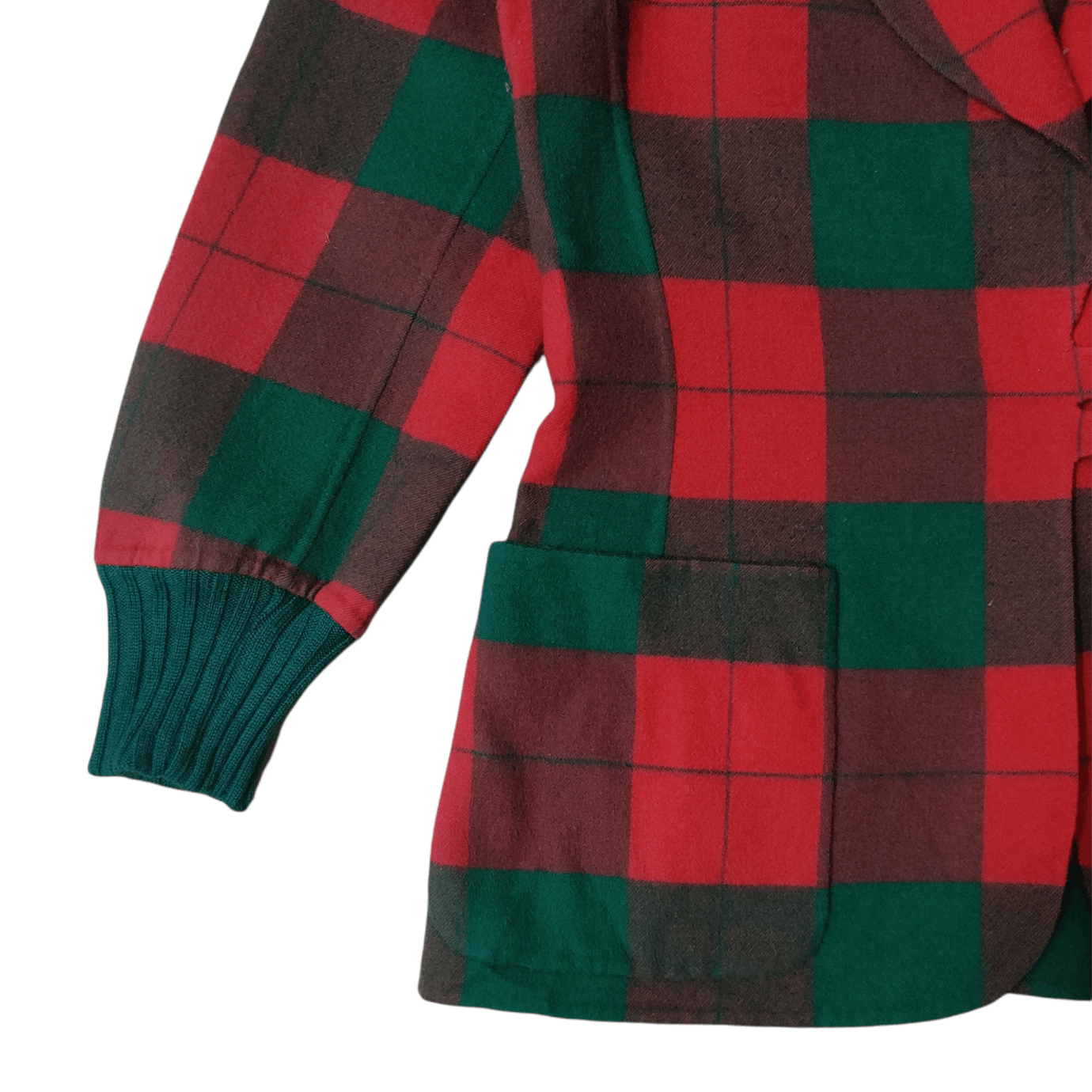 Mila Schon Vintage Mila Schön Lana Wool Plaid One Button Jacket Size M / US 6-8 / IT 42-44 - 3 Thumbnail