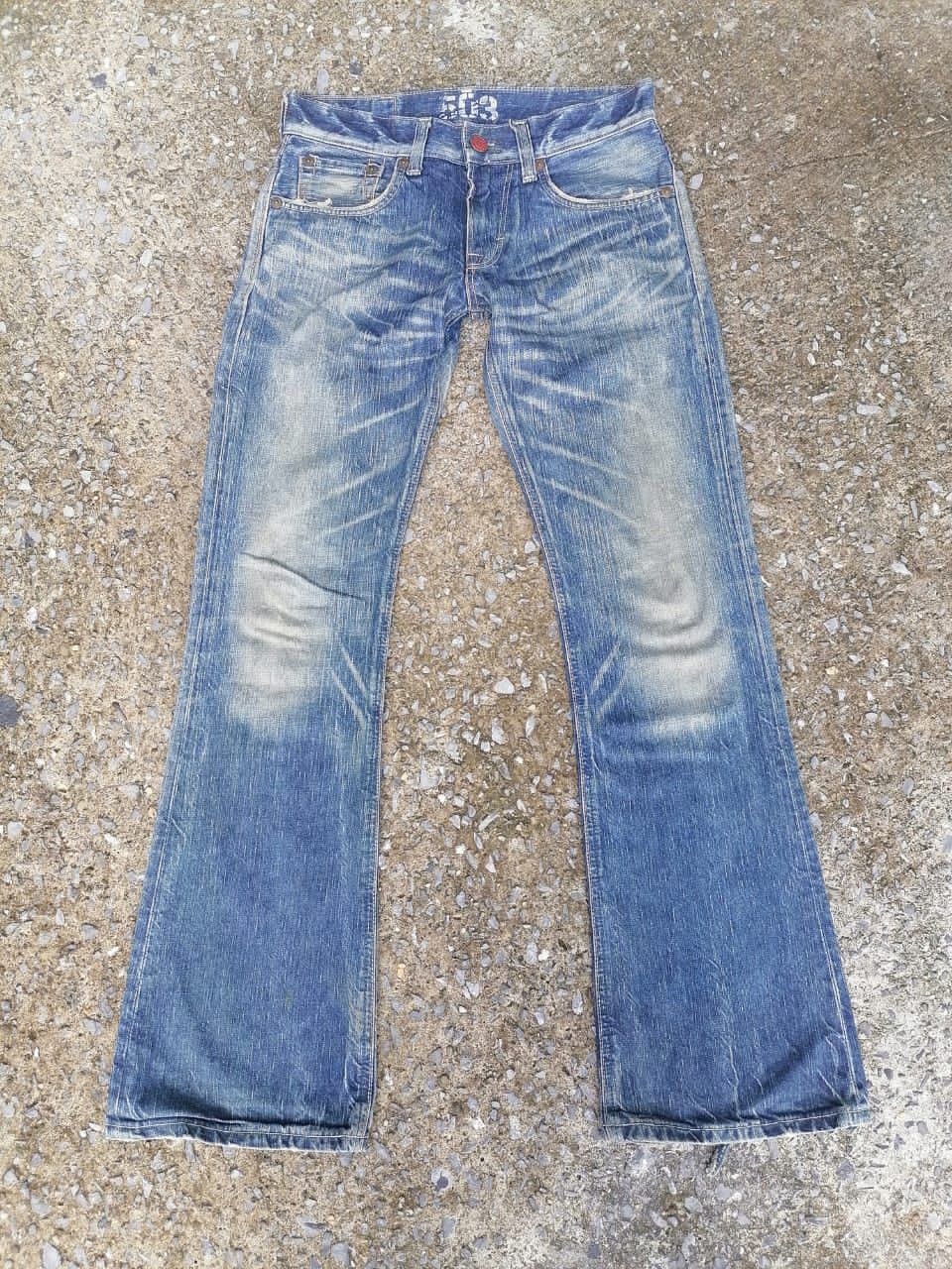 Edwin × Japanese Brand × Vintage Edwin 503 Blue Trip Made In Japan Denim Jeans Size US 30 / EU 46 - 1 Thumbnail