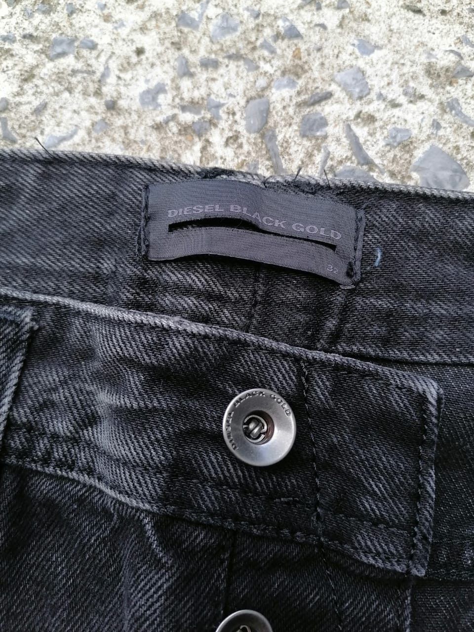 Diesel Black Gold × If Six Was Nine Diesel Black Gold Distressed Black Jeans Size US 34 / EU 50 - 5 Thumbnail