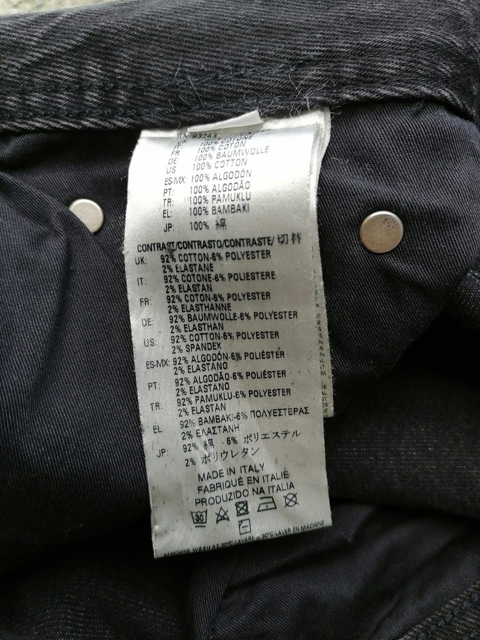 Diesel Black Gold × If Six Was Nine Diesel Black Gold Distressed Black Jeans Size US 34 / EU 50 - 7 Thumbnail