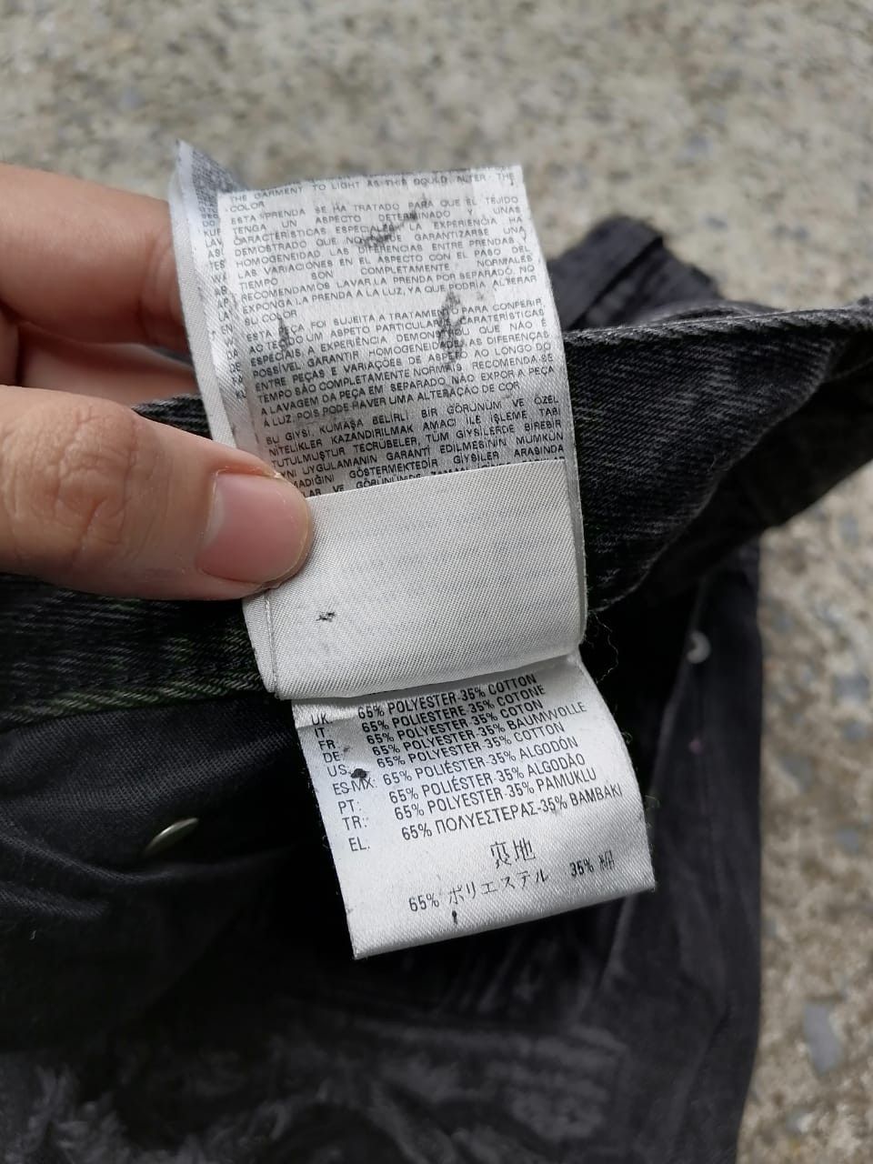 Diesel Black Gold × If Six Was Nine Diesel Black Gold Distressed Black Jeans Size US 34 / EU 50 - 9 Thumbnail