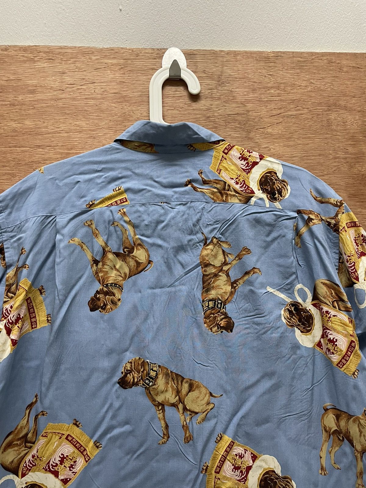 Japanese Brand × Karl Helmut KARL HELMUT SHIRT WITH BULDOG PRINTS Size US M / EU 48-50 / 2 - 8 Thumbnail