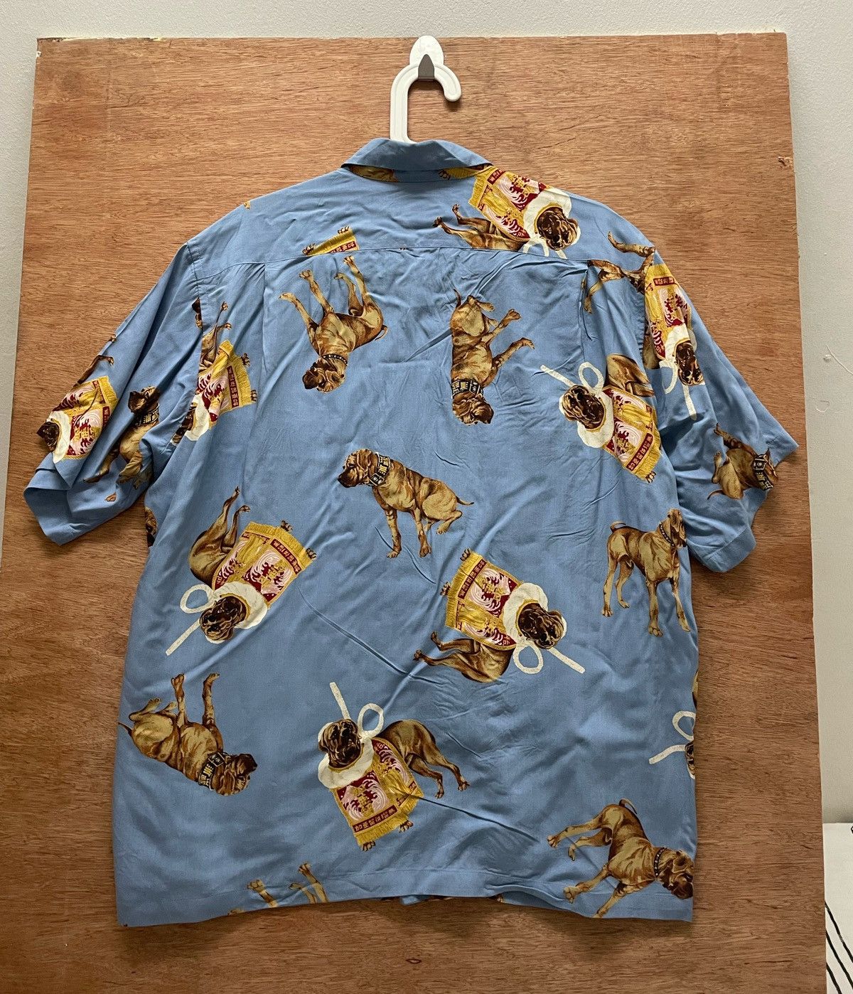 Japanese Brand × Karl Helmut KARL HELMUT SHIRT WITH BULDOG PRINTS Size US M / EU 48-50 / 2 - 7 Thumbnail