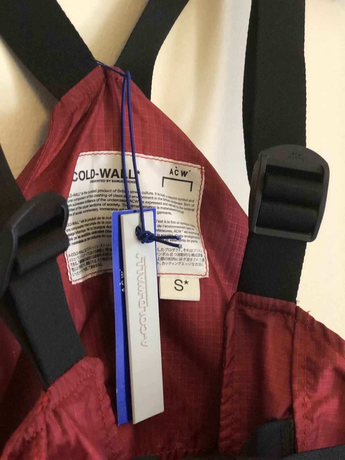 A-COLD-WALL* A Cold Wall ACW* military stile life jacket utility harness Size US S / EU 44-46 / 1 - 7 Thumbnail