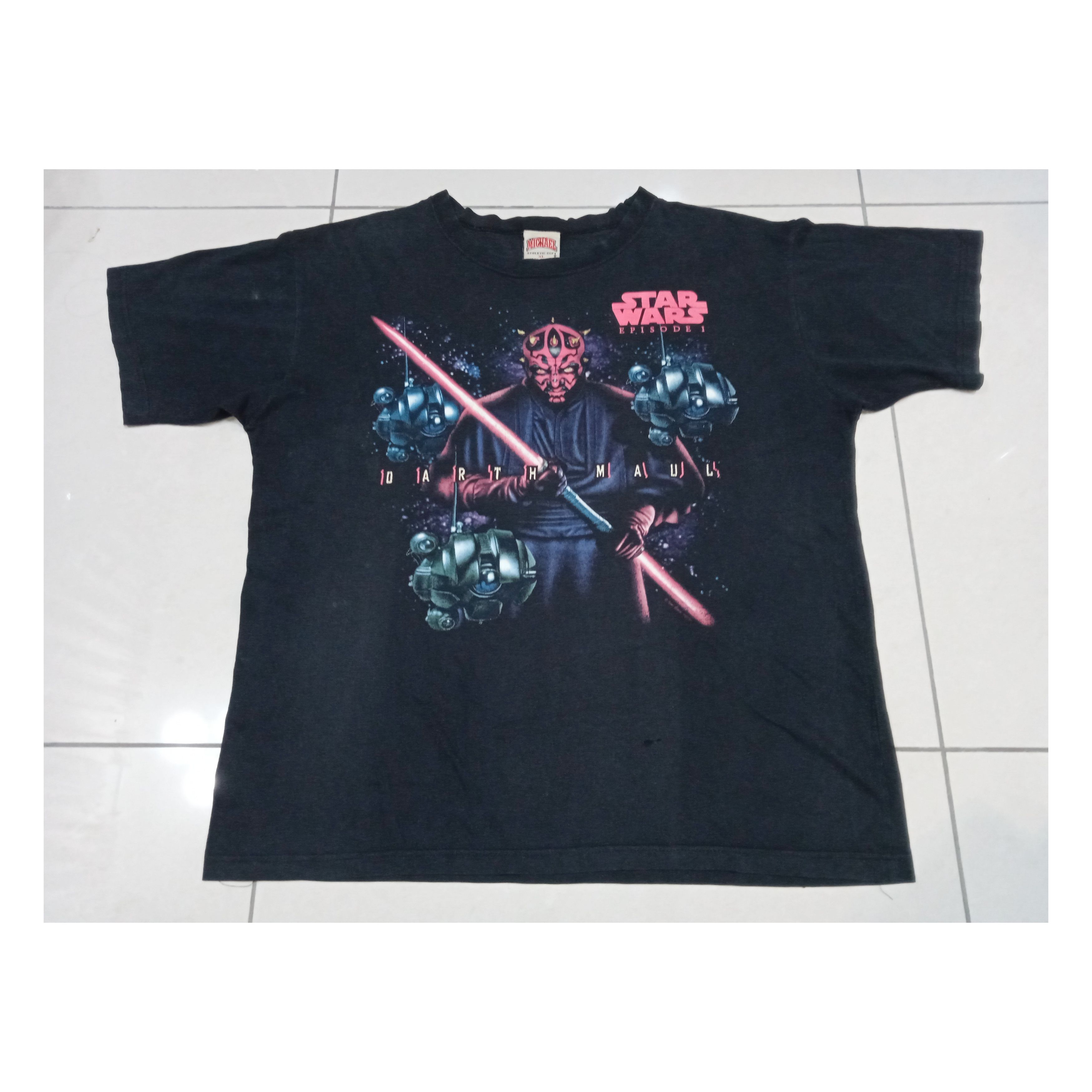 Other Vintage 90s Star Wars Darth Vader T Shirt Size US XL / EU 56 / 4 - 1 Thumbnail