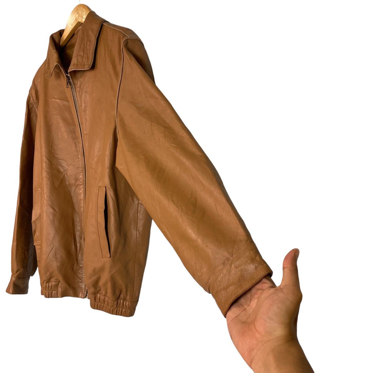 Courreges 🔥LAST PRICE🔥 Courreges Homme Paris Sheep Leather Jacket Size US L / EU 52-54 / 3 - 10 Thumbnail