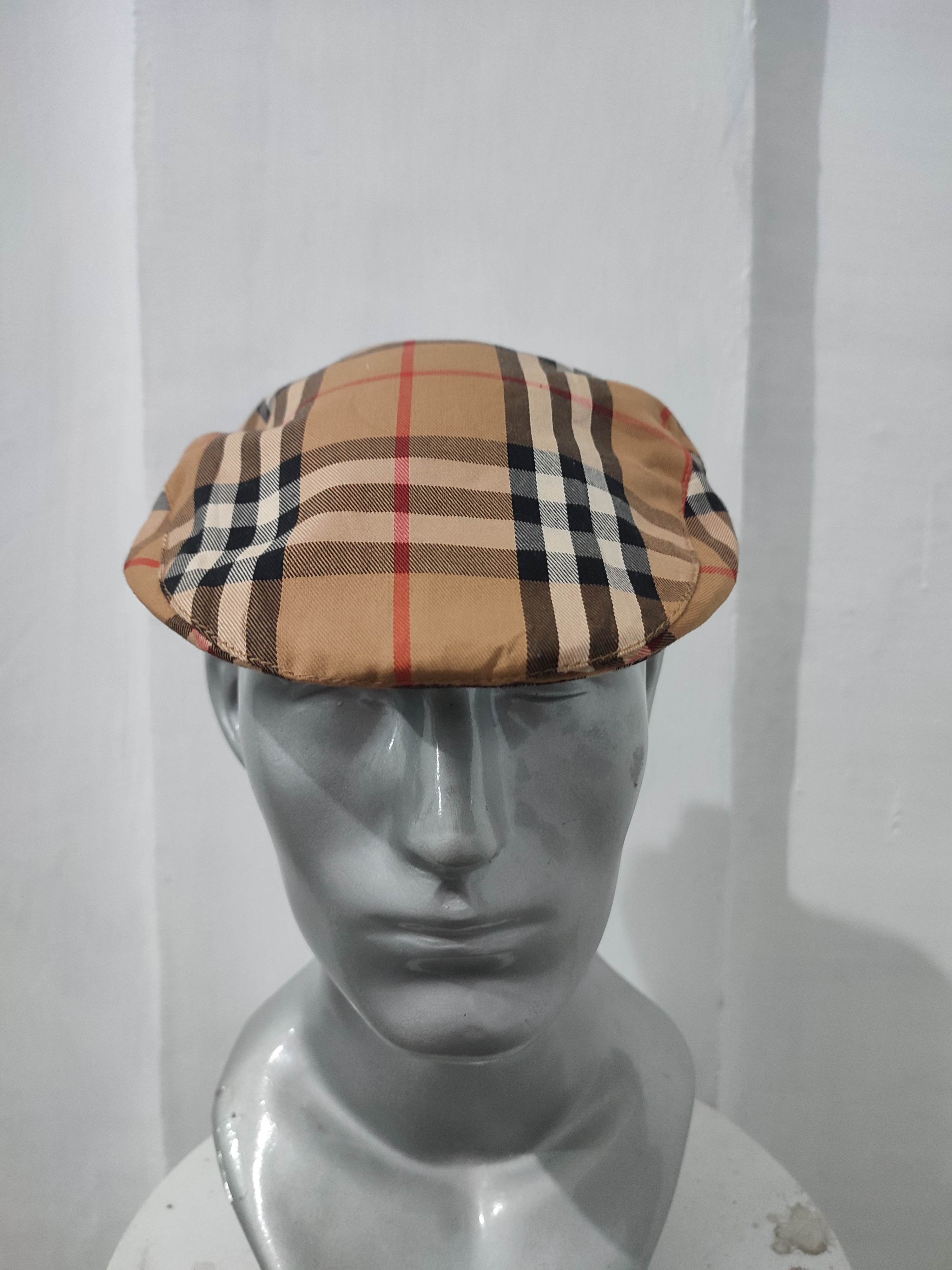 Burberry 🔥Burberry Nova Check Casual Flat Hats Size ONE SIZE - 3 Thumbnail