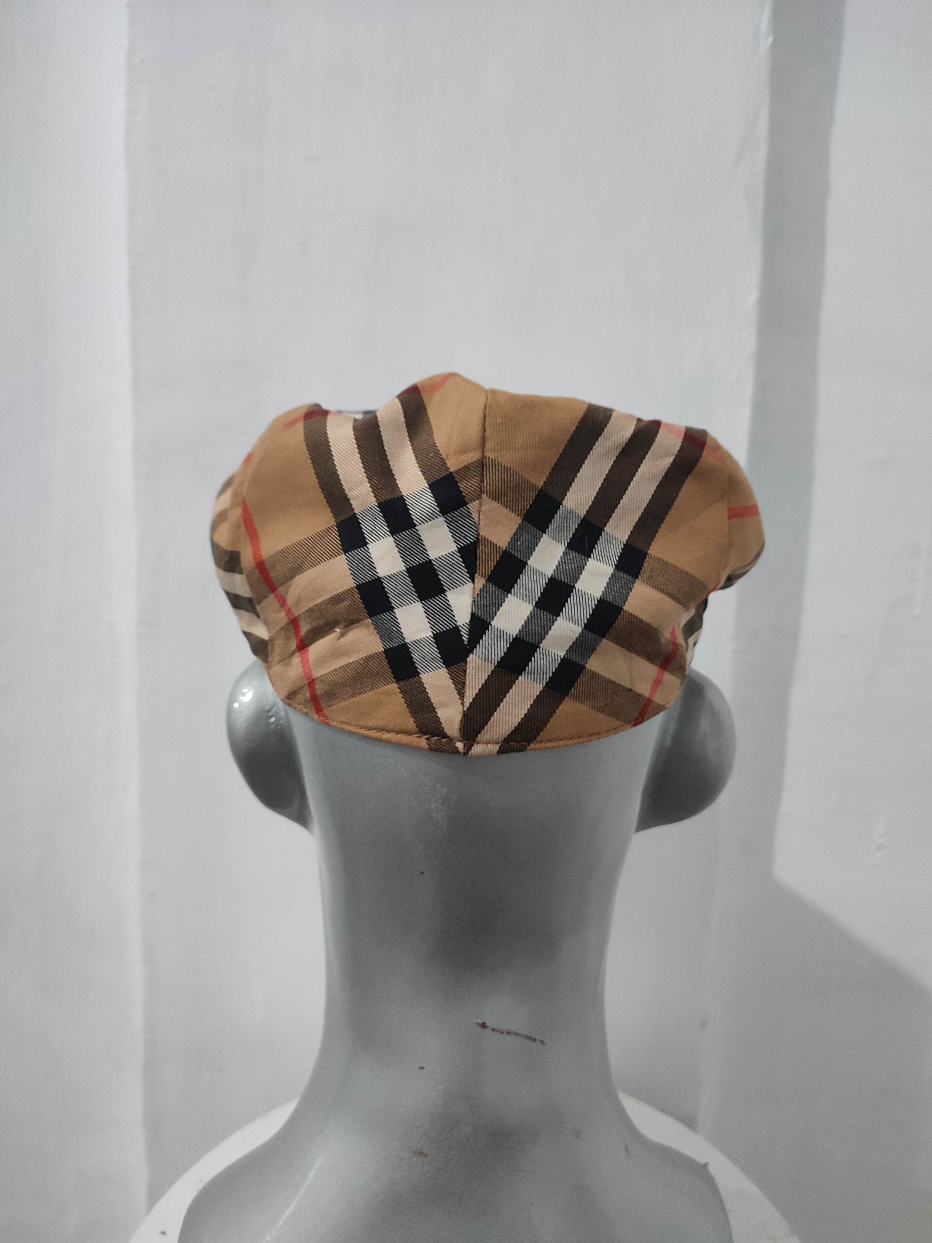 Burberry 🔥Burberry Nova Check Casual Flat Hats Size ONE SIZE - 5 Thumbnail