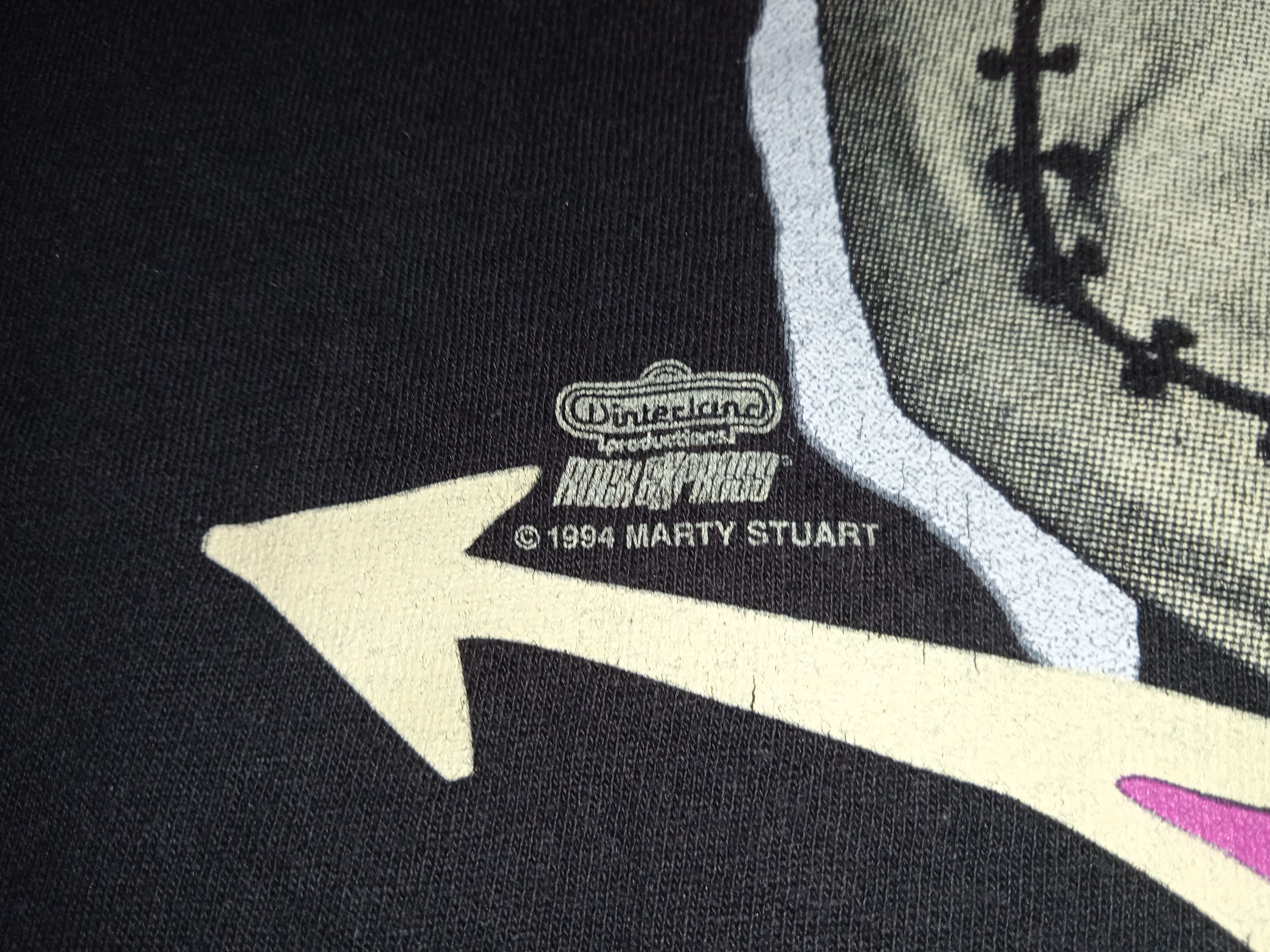 Vintage Vintage 90s Marty Stuart 1994 T Shirt Size US XL / EU 56 / 4 - 5 Thumbnail