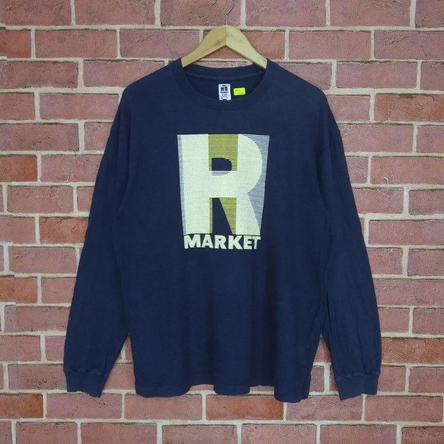 Japanese Brand HR Market Big Logo Japanese Brand T-shirt Size US XL / EU 56 / 4 - 1 Thumbnail