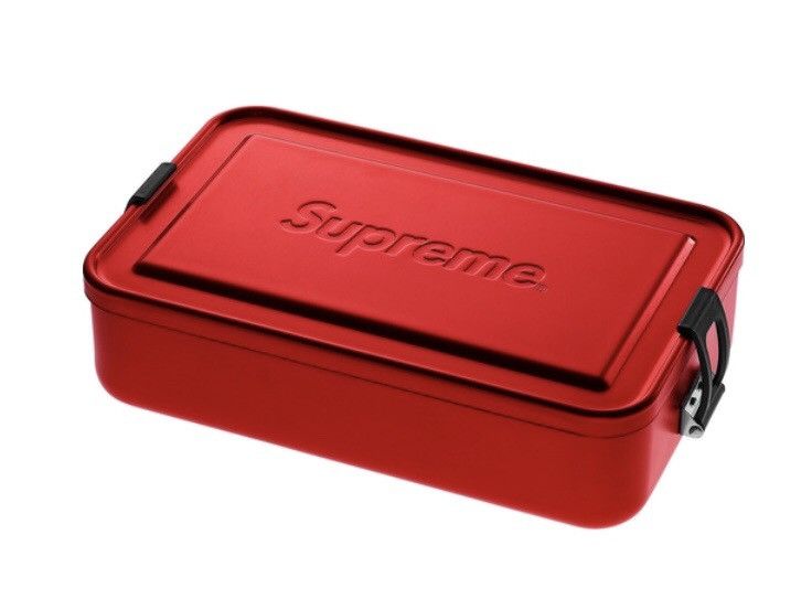 Supreme Large Metal Storage Box | Grailed
