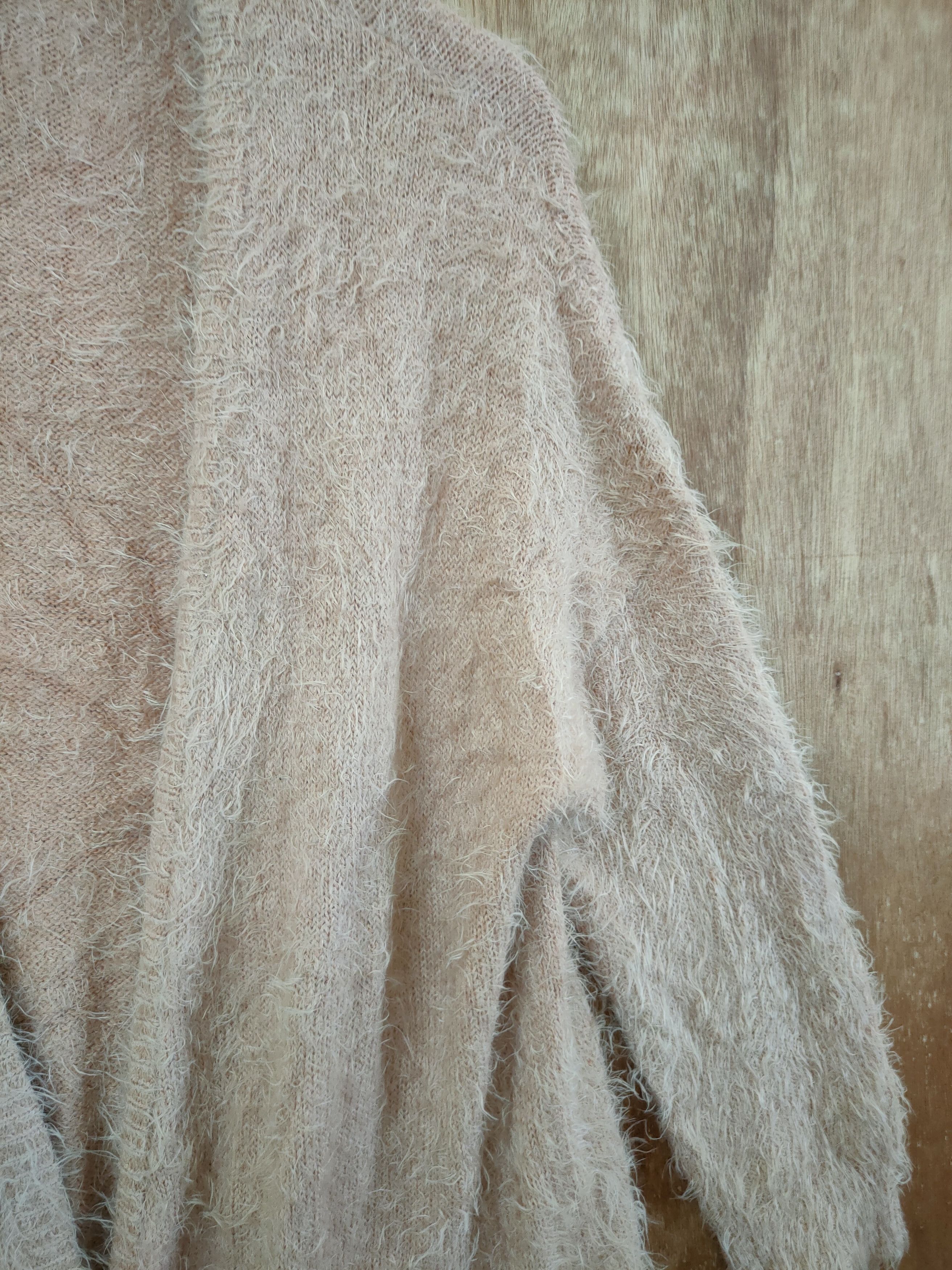 Homespun Knitwear DL Japan cardigan knitwear soft fur mohair shaggy #46-445 Size US M / EU 48-50 / 2 - 4 Thumbnail