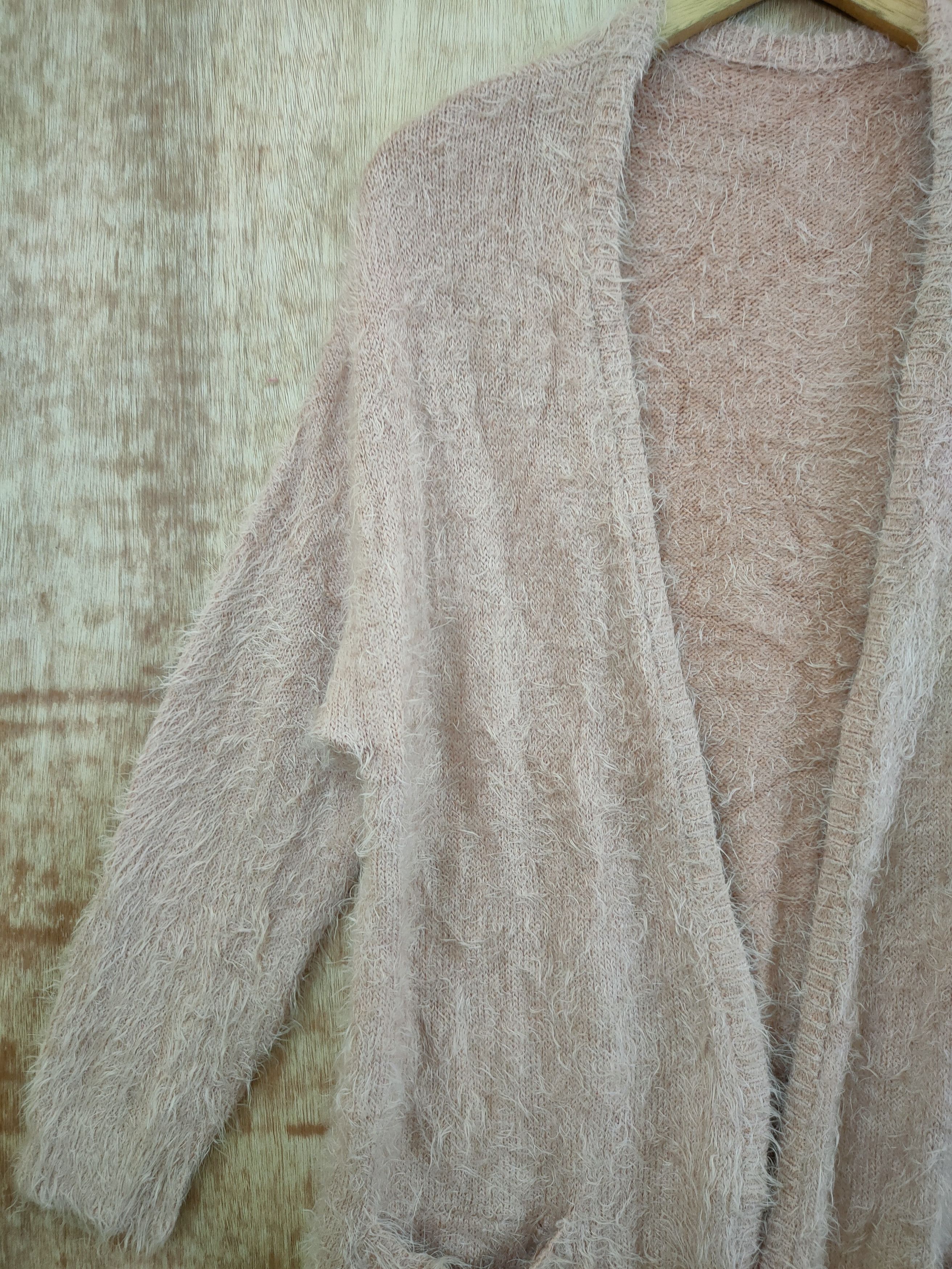 Homespun Knitwear DL Japan cardigan knitwear soft fur mohair shaggy #46-445 Size US M / EU 48-50 / 2 - 3 Thumbnail