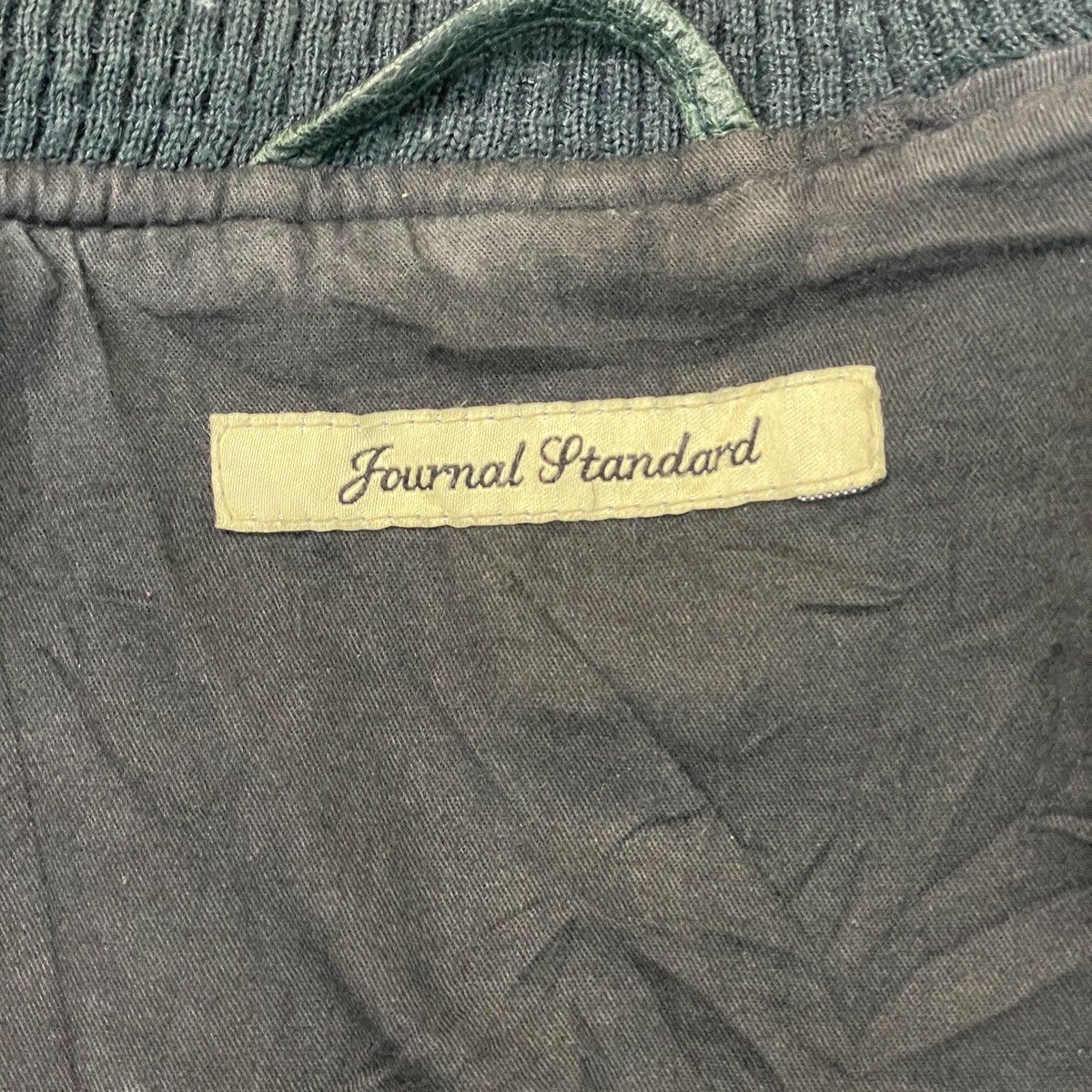 Journal Standard Journal Standard Goat Leather Bomber Jacket Size US M / EU 48-50 / 2 - 17 Thumbnail