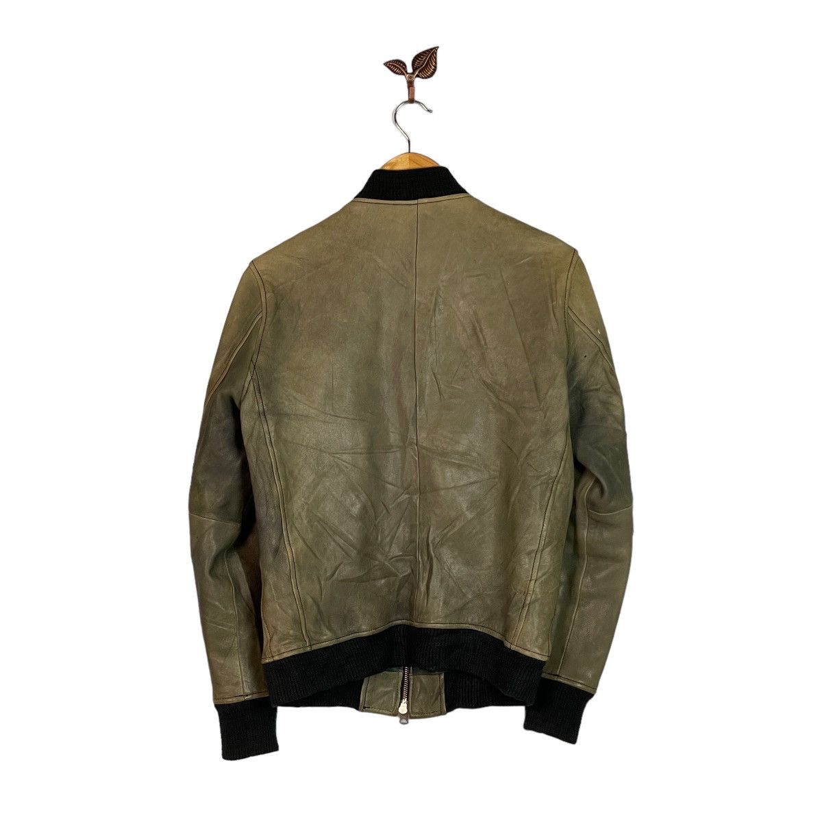Journal Standard Journal Standard Goat Leather Bomber Jacket Size US M / EU 48-50 / 2 - 11 Thumbnail