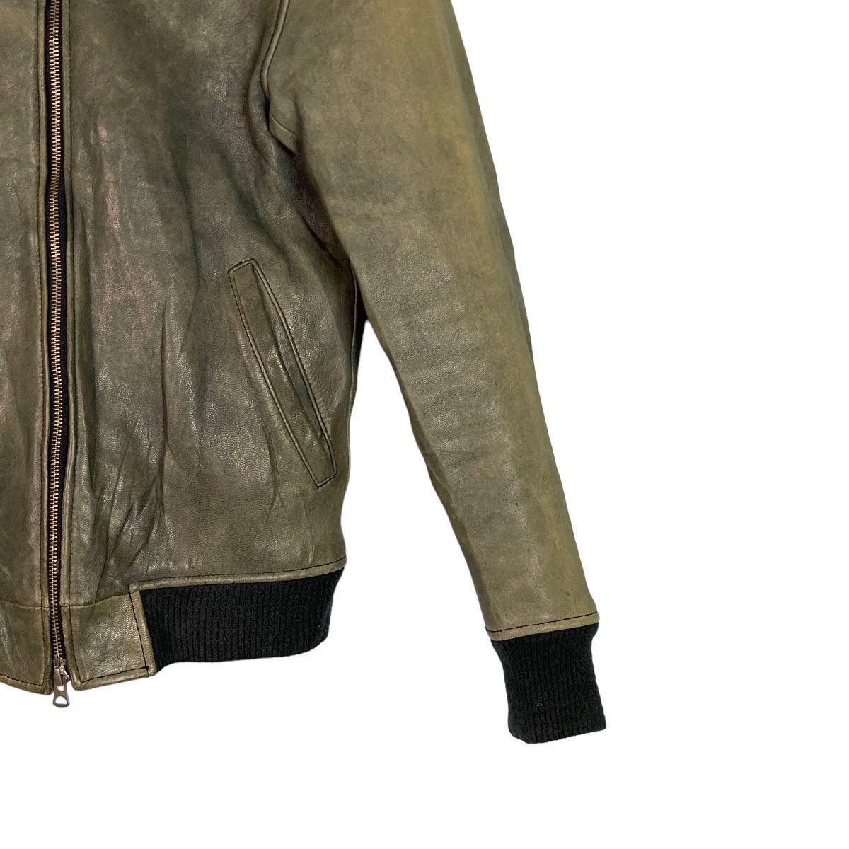 Journal Standard Journal Standard Goat Leather Bomber Jacket Size US M / EU 48-50 / 2 - 4 Thumbnail
