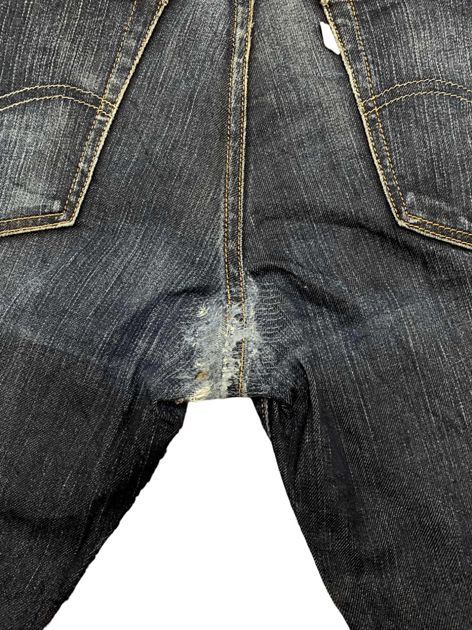 Levi's Vintage Levis 511 Faded Mud Wash Distressed Jeans Size US 36 / EU 52 - 9 Thumbnail