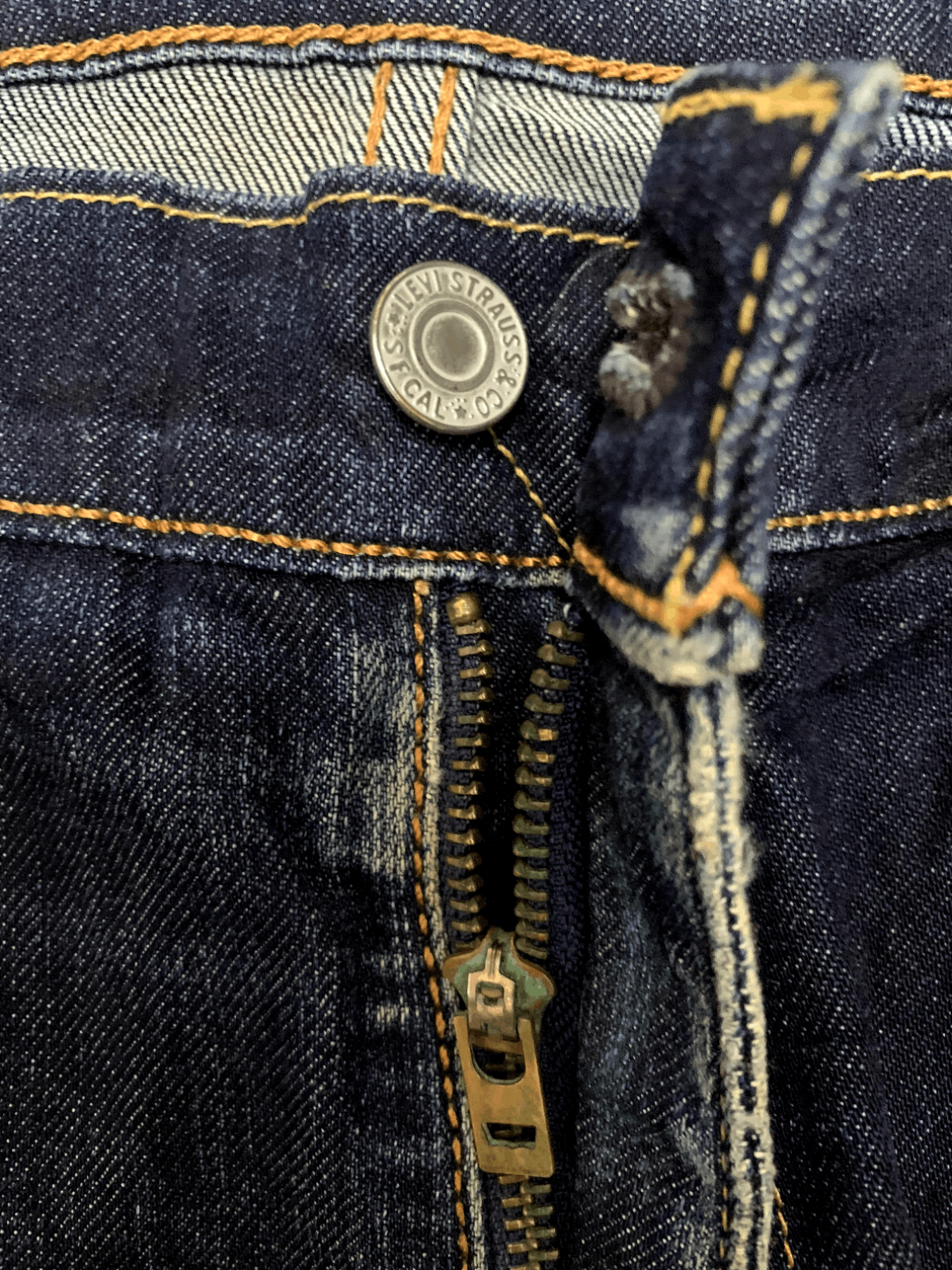 Levi's Vintage Levis 511 Faded Mud Wash Distressed Jeans Size US 36 / EU 52 - 4 Thumbnail