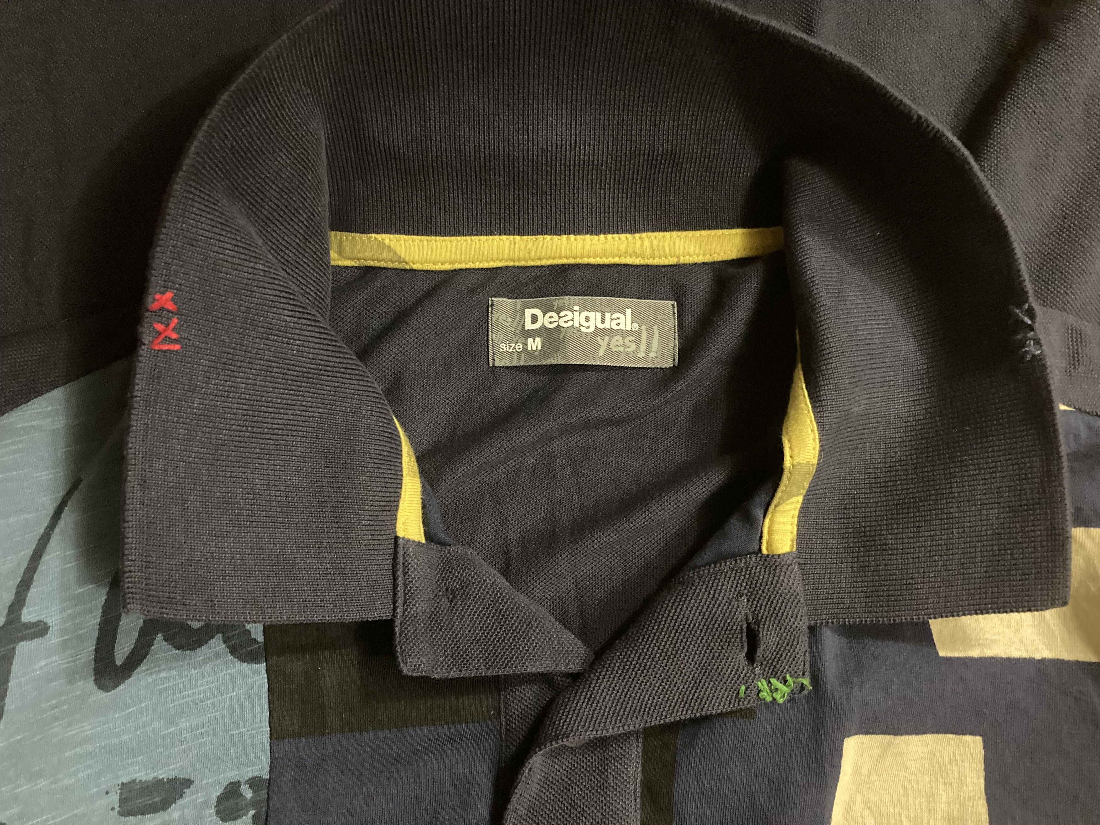 Desigual Desigual Pakaian Jadi Pria Art Polo Size US S / EU 44-46 / 1 - 3 Thumbnail