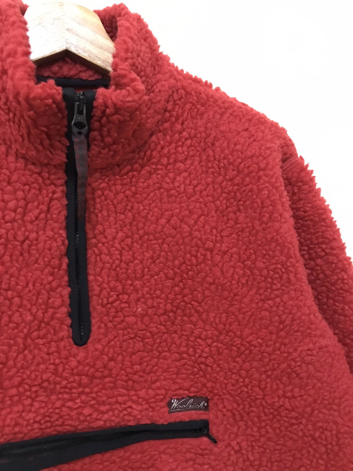 Vintage × Woolrich Woolen Mills Vintage Woolrich Outdoor Wear Ladies Fleece Jacket Size ONE SIZE - 5 Thumbnail