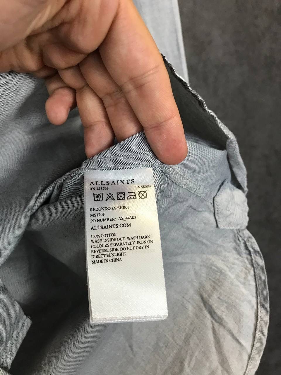 Allsaints Allsaints logo shirt Size US XS / EU 42 / 0 - 5 Thumbnail