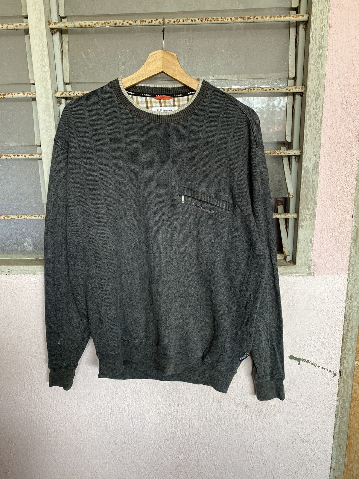 Renoma × Vintage Vintage U.P Renoma Crewneck Sweater Size US L / EU 52-54 / 3 - 5 Thumbnail