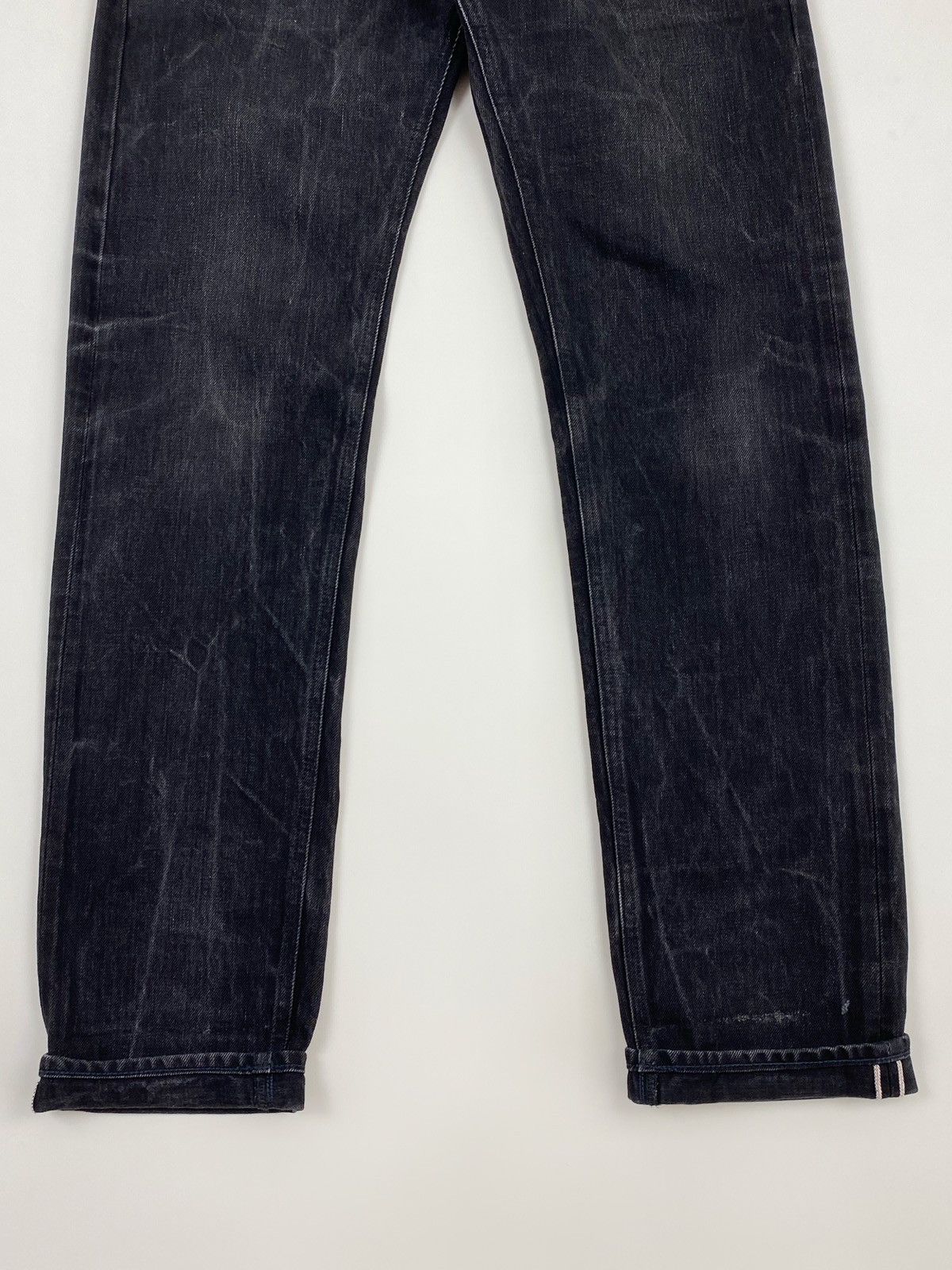 Salvage IMjiT 35020 Manufactus Salvage Washed Black Jeans Size US 33 - 5 Thumbnail