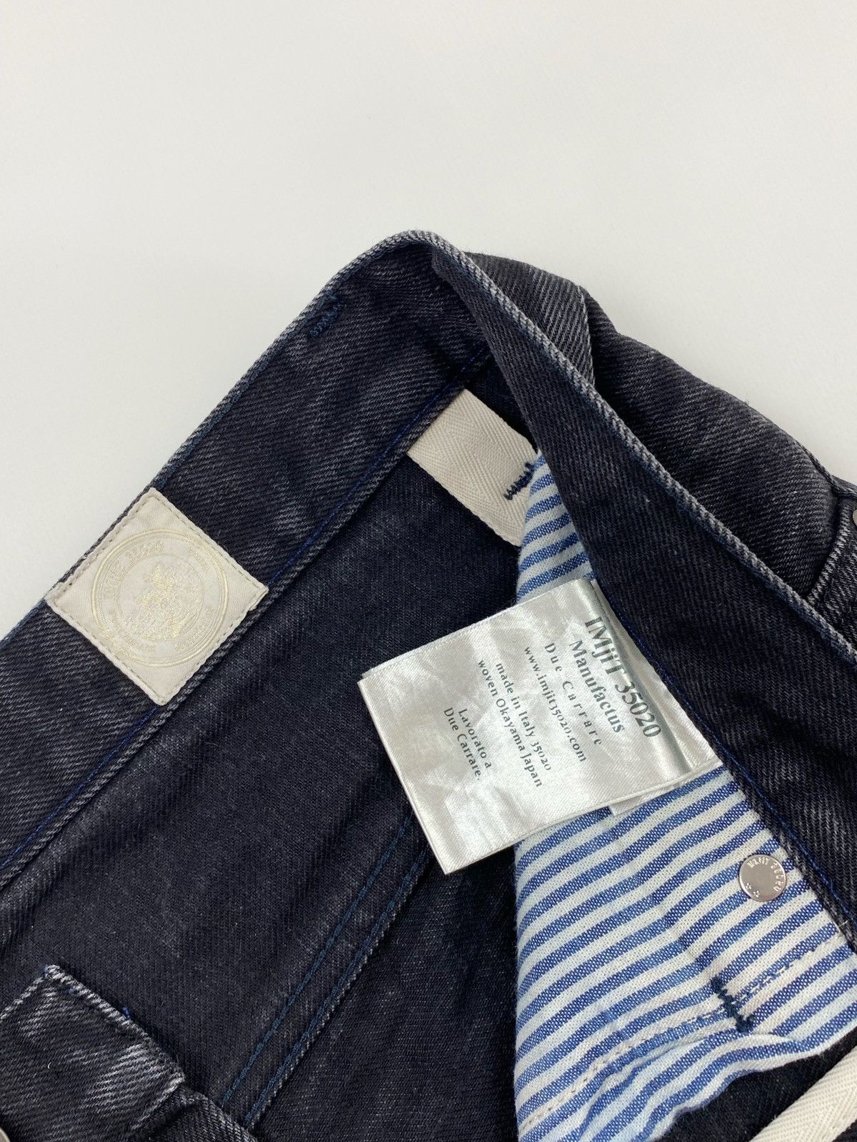Salvage IMjiT 35020 Manufactus Salvage Washed Black Jeans Size US 33 - 8 Thumbnail