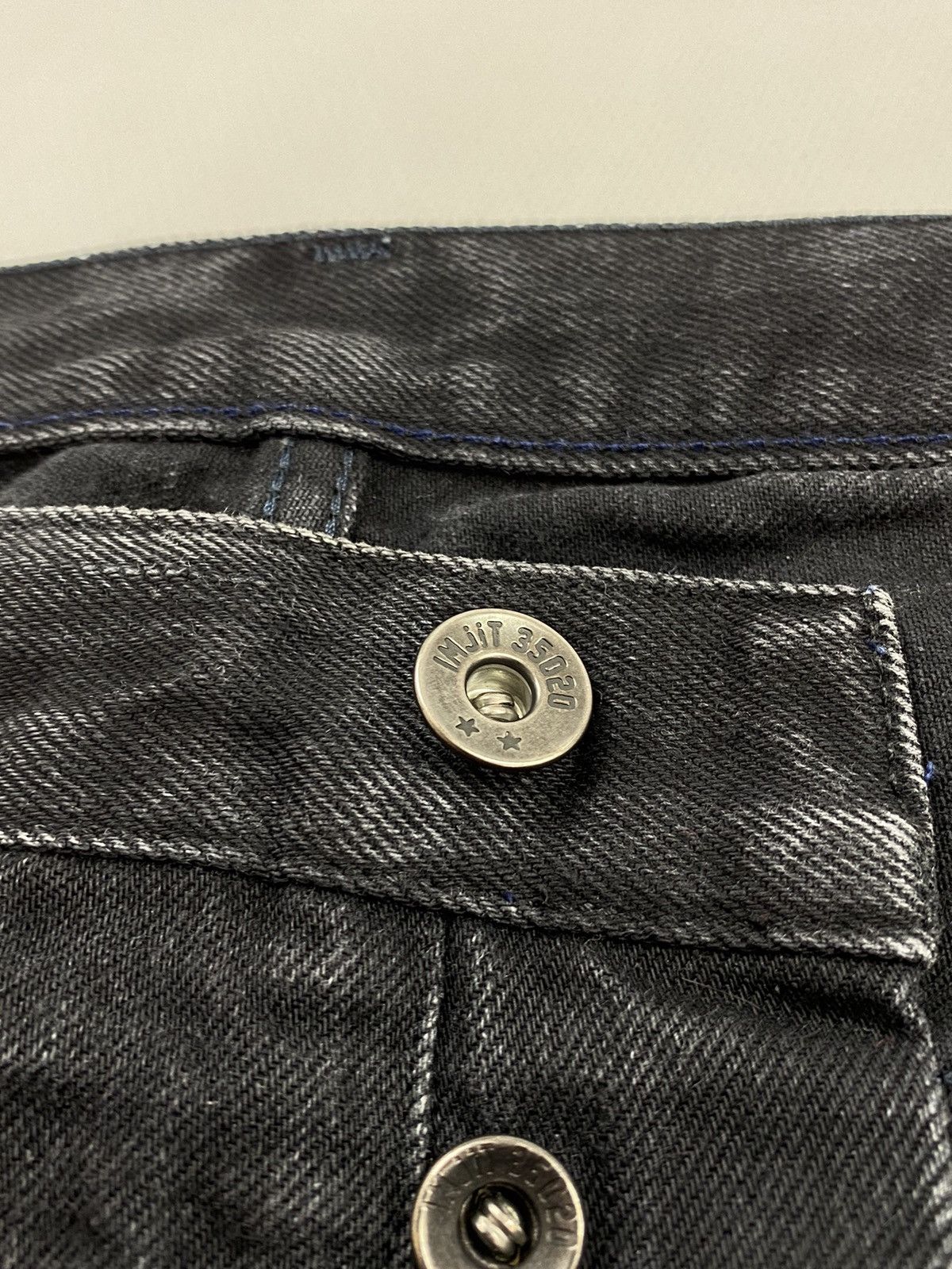 Salvage IMjiT 35020 Manufactus Salvage Washed Black Jeans Size US 33 - 10 Thumbnail