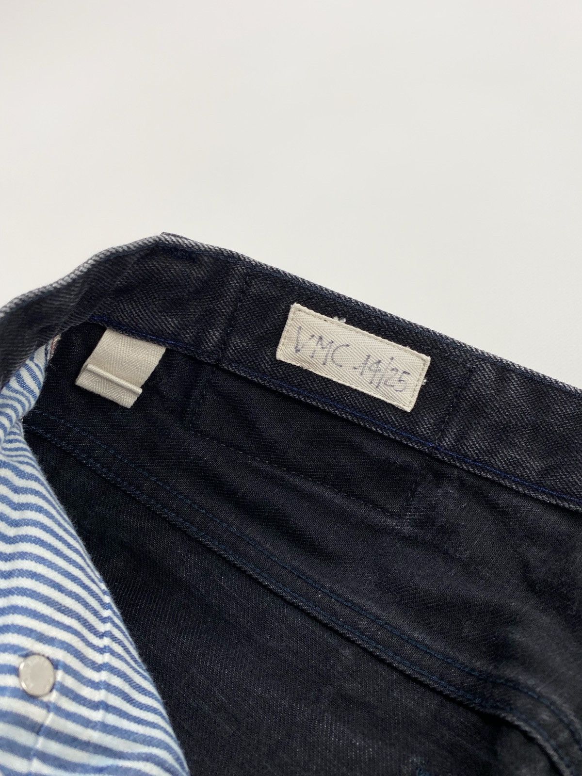 Salvage IMjiT 35020 Manufactus Salvage Washed Black Jeans Size US 33 - 11 Thumbnail