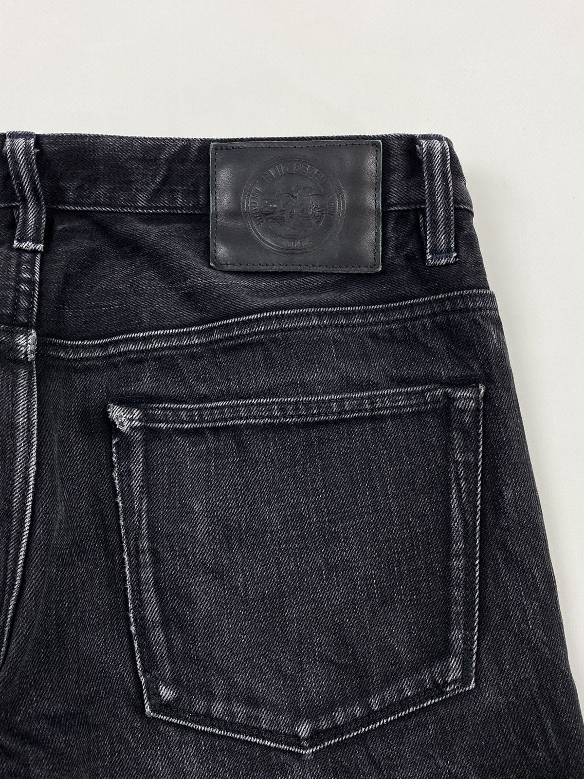 Salvage IMjiT 35020 Manufactus Salvage Washed Black Jeans Size US 33 - 14 Thumbnail