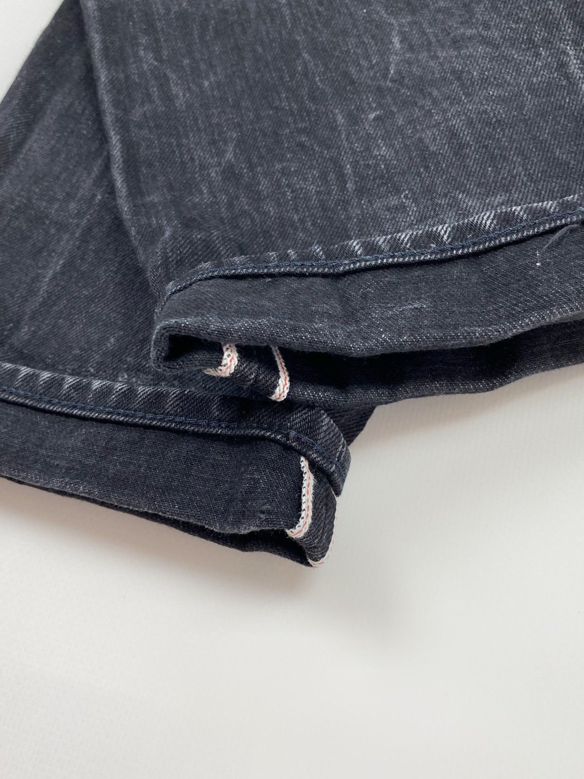 Salvage IMjiT 35020 Manufactus Salvage Washed Black Jeans Size US 33 - 18 Thumbnail