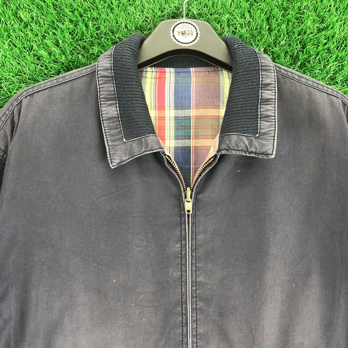 Japanese Brand Vintage 90's Jacket Reversible Workwear style Size US M / EU 48-50 / 2 - 13 Thumbnail