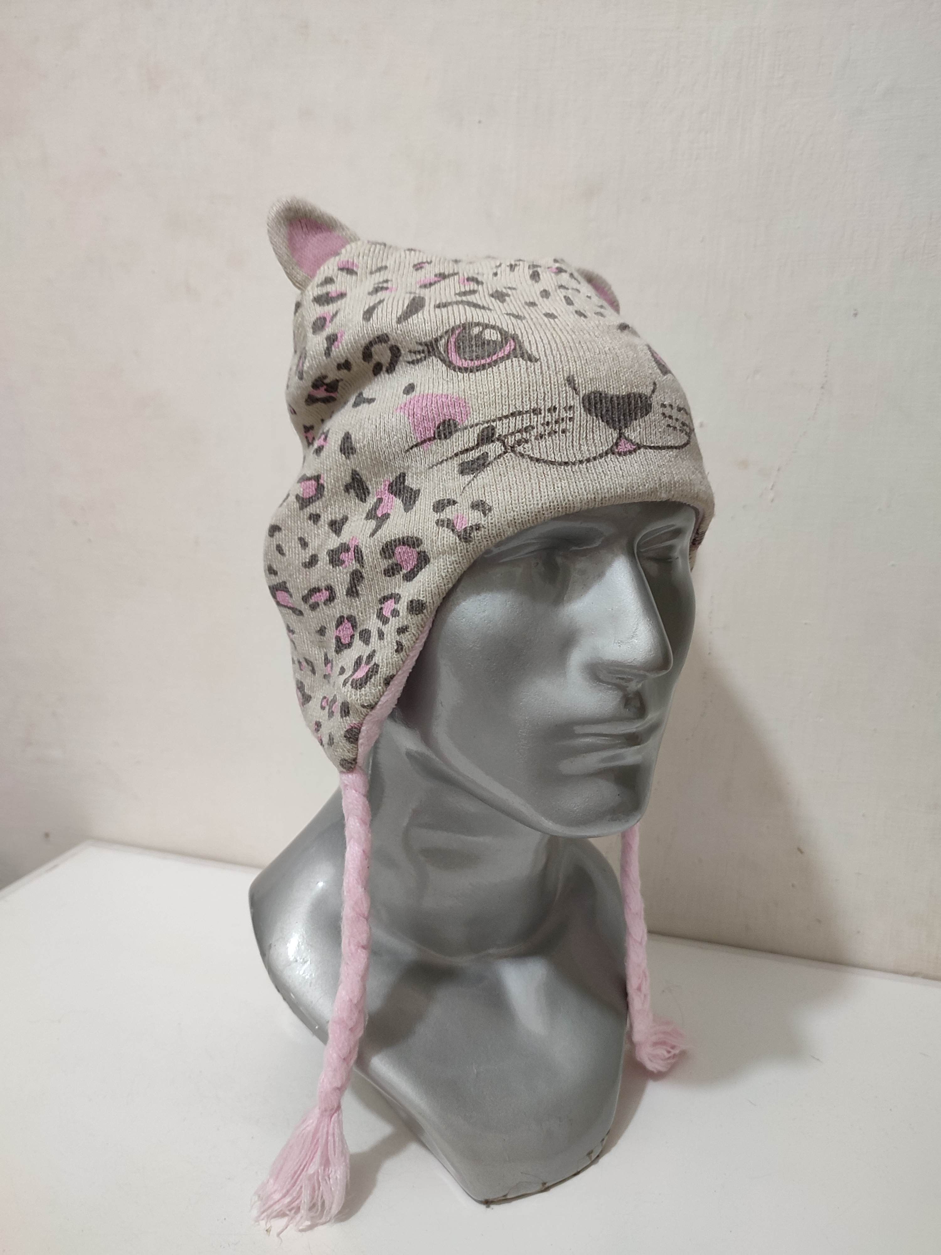 H&M 🔥H&M Cats Bunny Ear Beanie Size ONE SIZE - 5 Thumbnail