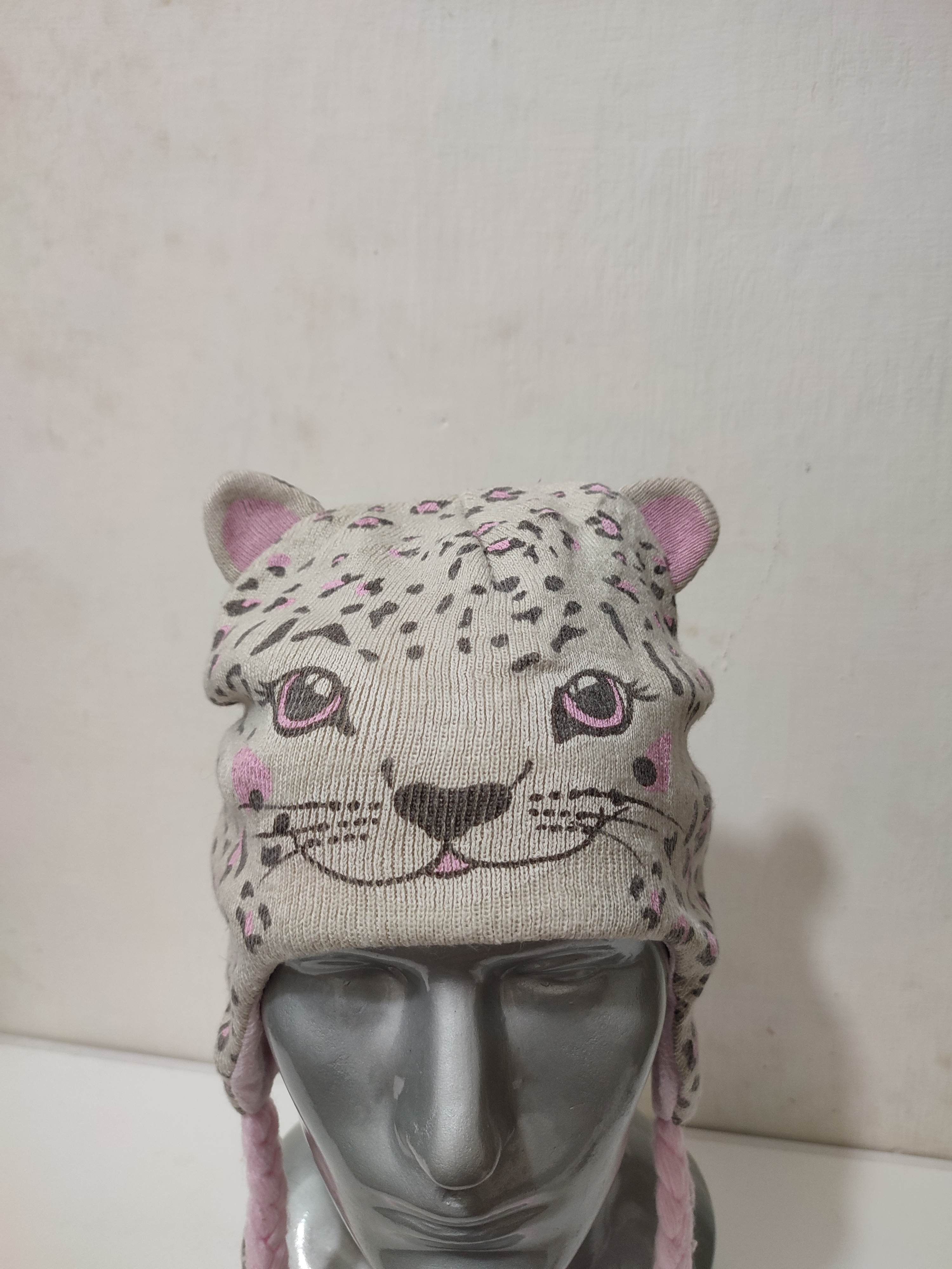 H&M 🔥H&M Cats Bunny Ear Beanie Size ONE SIZE - 2 Thumbnail