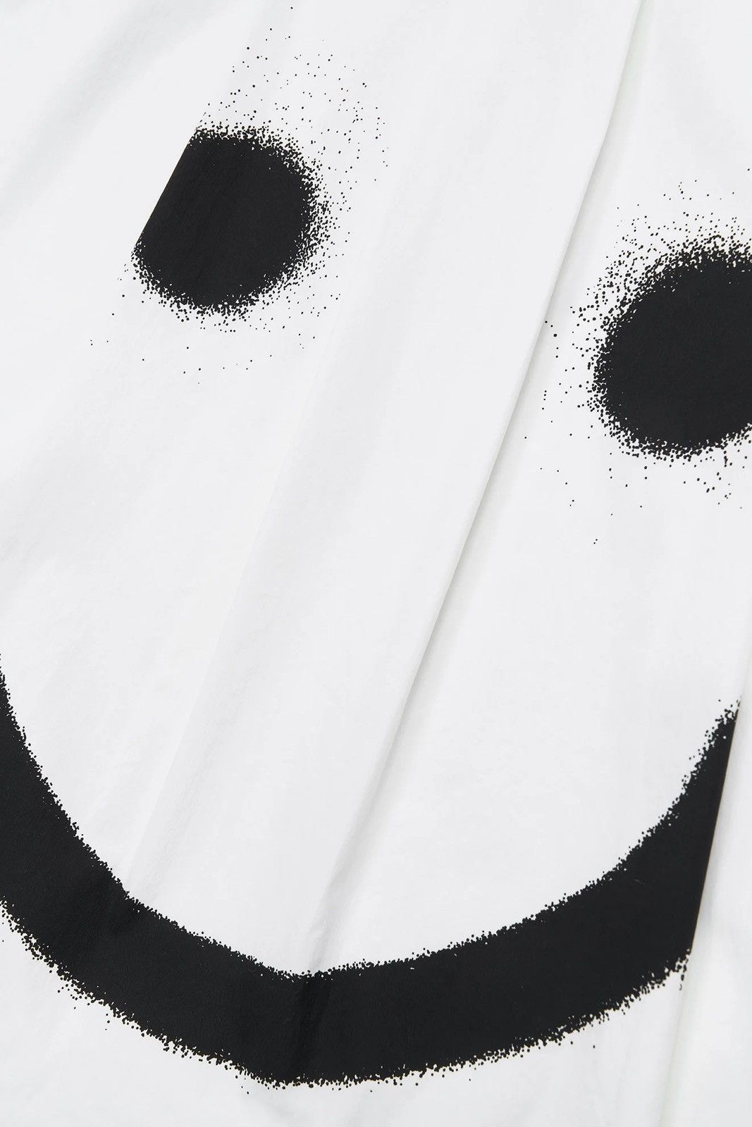 Moschino Moschino White Skirt with Sprayed Smiley Face Print Size 32" / US 10 / IT 46 - 3 Thumbnail