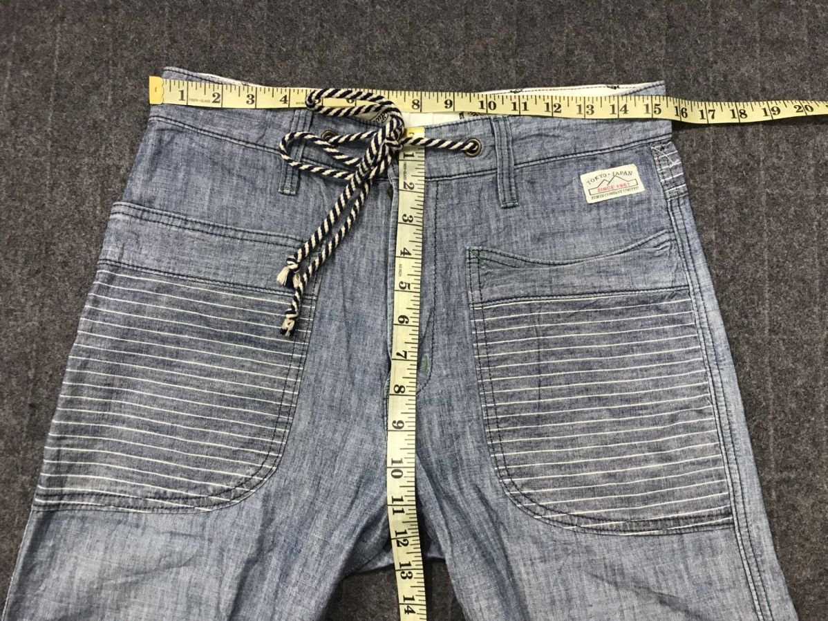 Edwin × Vintage Edwin Tokyo Japan Indigo Denim Short Pants Design Size US 31 - 10 Thumbnail