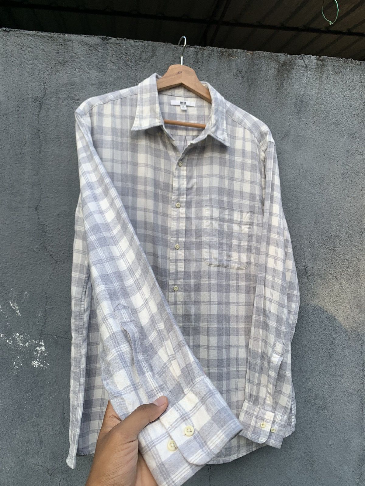 Flannel 👹UNIQLO Beautiful Flannels Shirt Size US XL / EU 56 / 4 - 6 Thumbnail